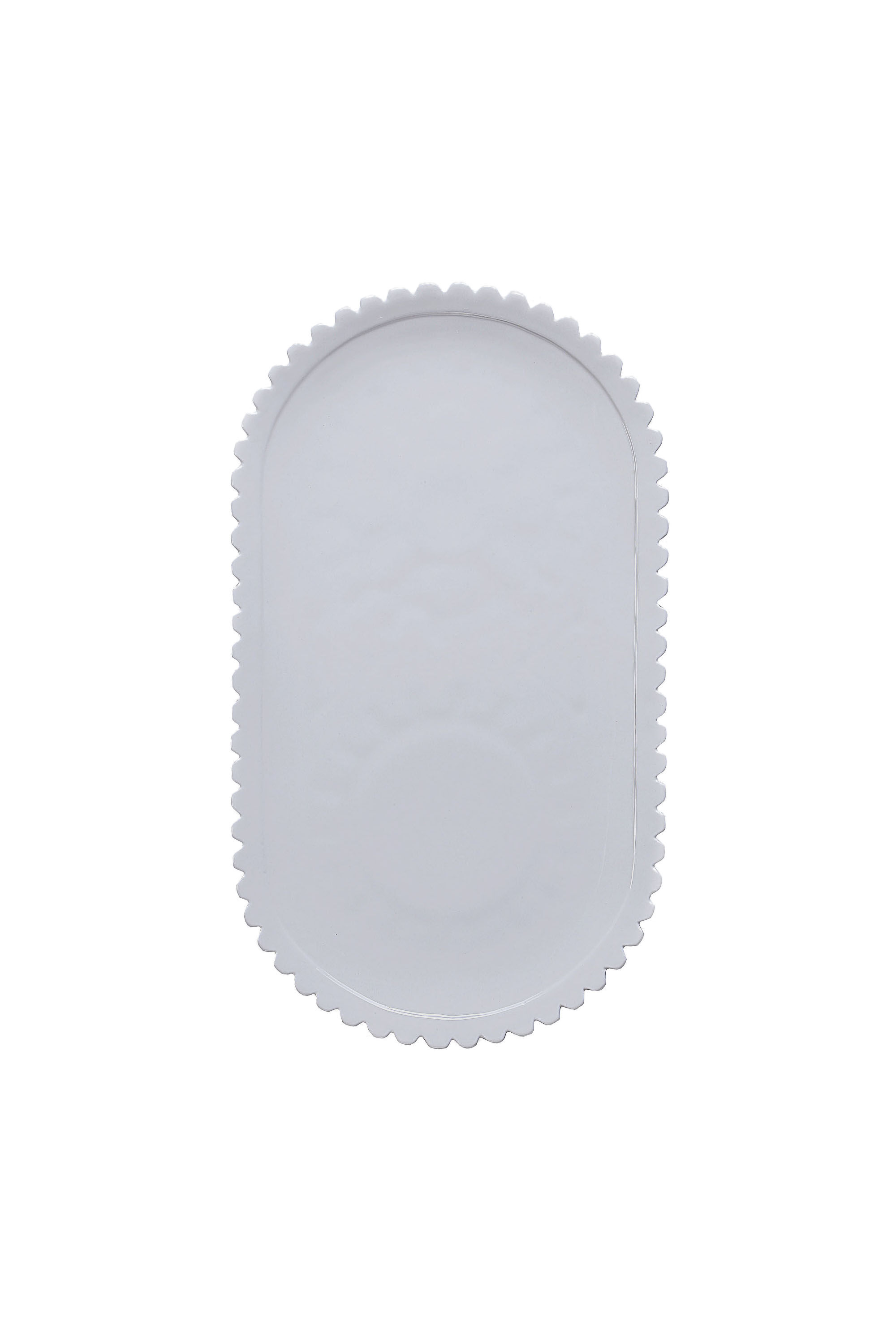 Diesel - 10917 MACHINE COLLEC, Plateau de service ovale en porcelaine Mixte in Blanc - 1