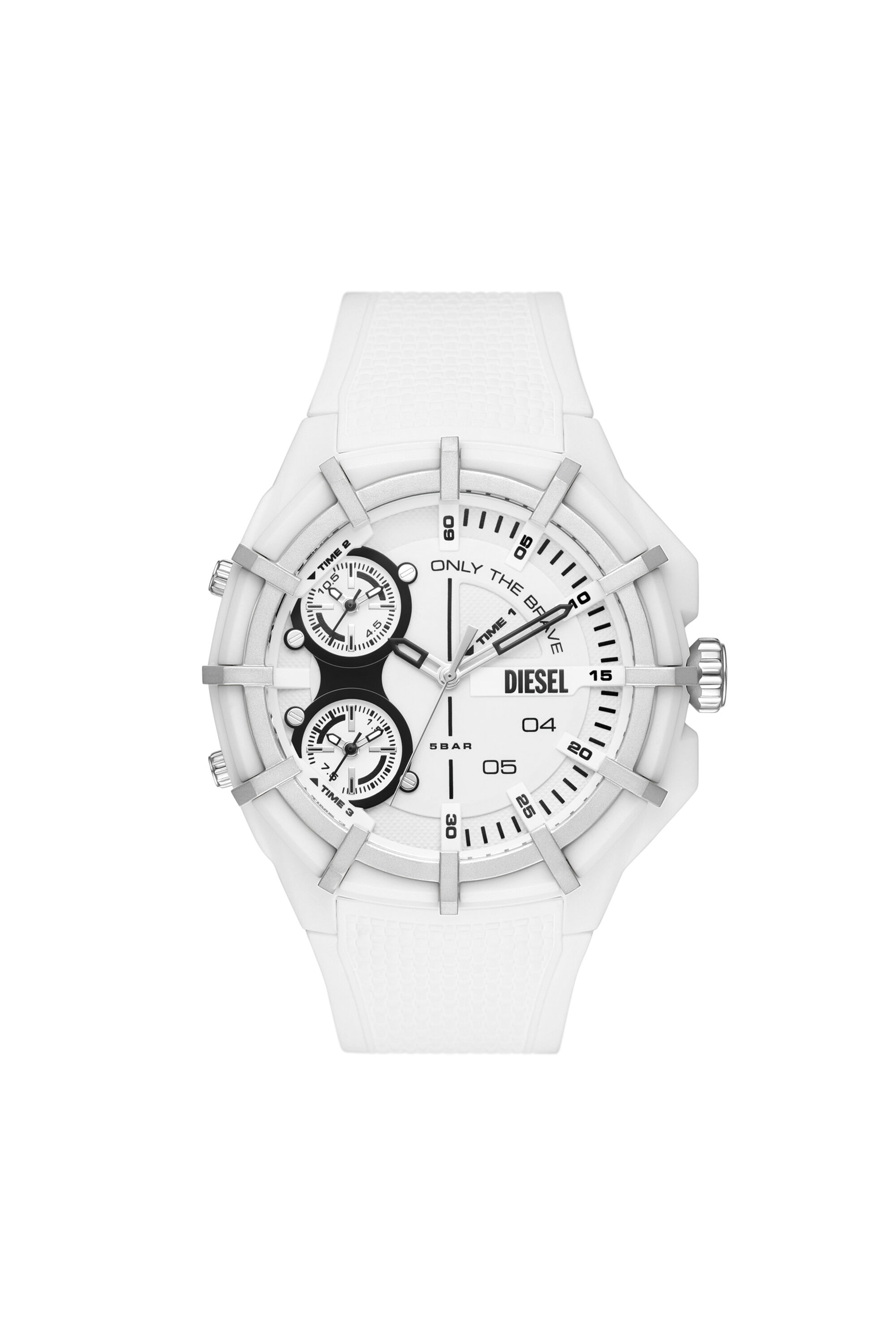 Mens white diesel watches clearance