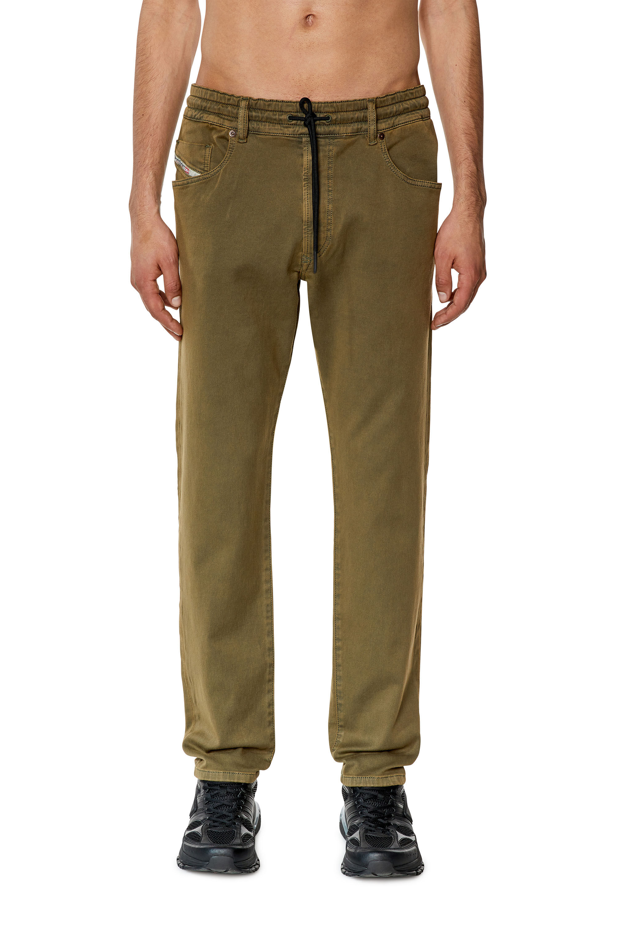 Diesel - Tapered 2030 D-Krooley Joggjeans® 068DY, Green - Image 3