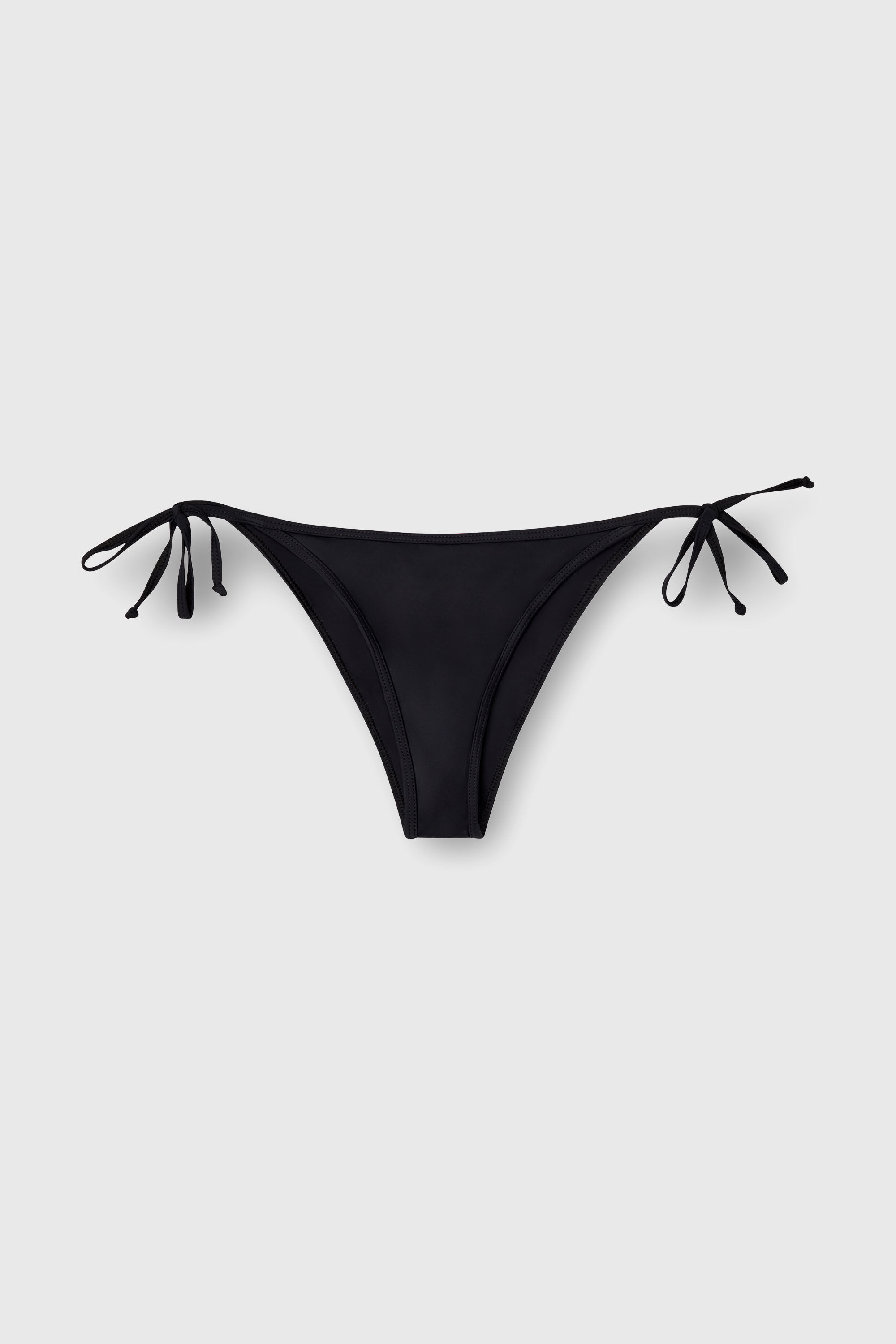 Diesel - BRAZILIAN-D-CORE, Bas de bikini &agrave; liens lat&eacute;raux avec logo &agrave; l'arri&egrave;re Femme in Noir - 4
