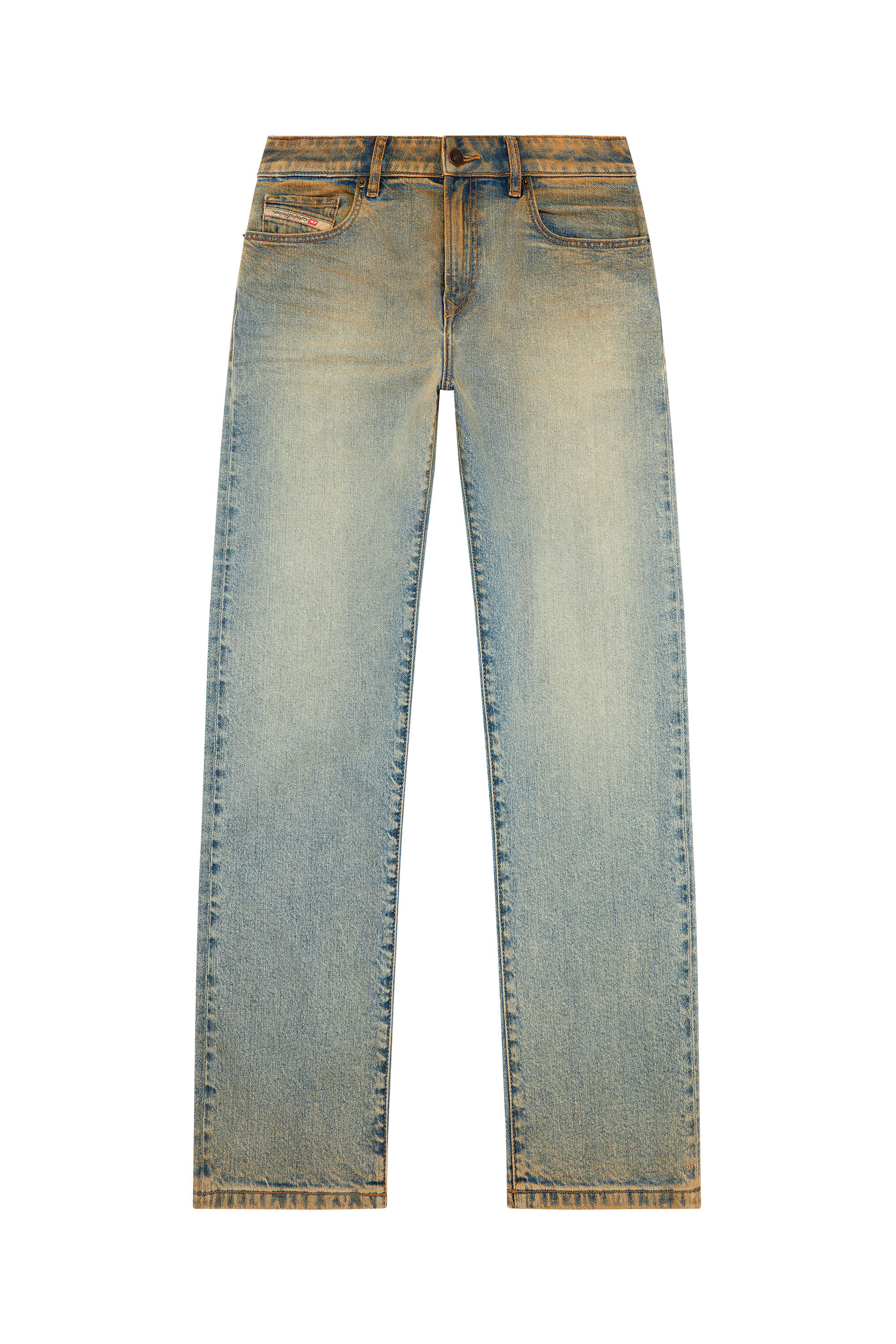 Diesel - Straight Jeans 1999 D-Reggy 0PFAQ, Bleu/Beige - Image 2
