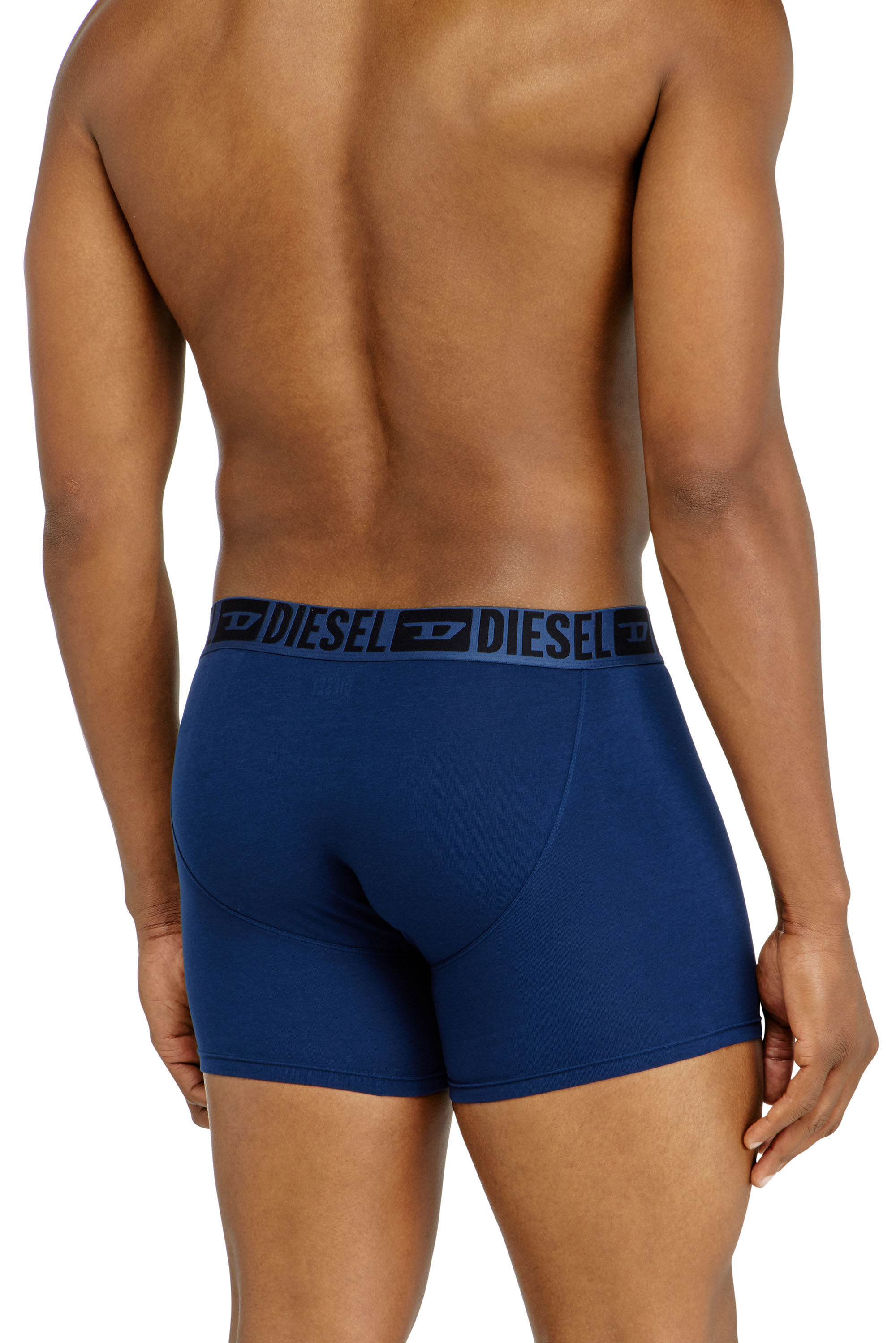 Diesel - SEBASTIAN-D-CORE-3PACK, Lot de trois boxers en coton stretch Homme in Polychrome - 4