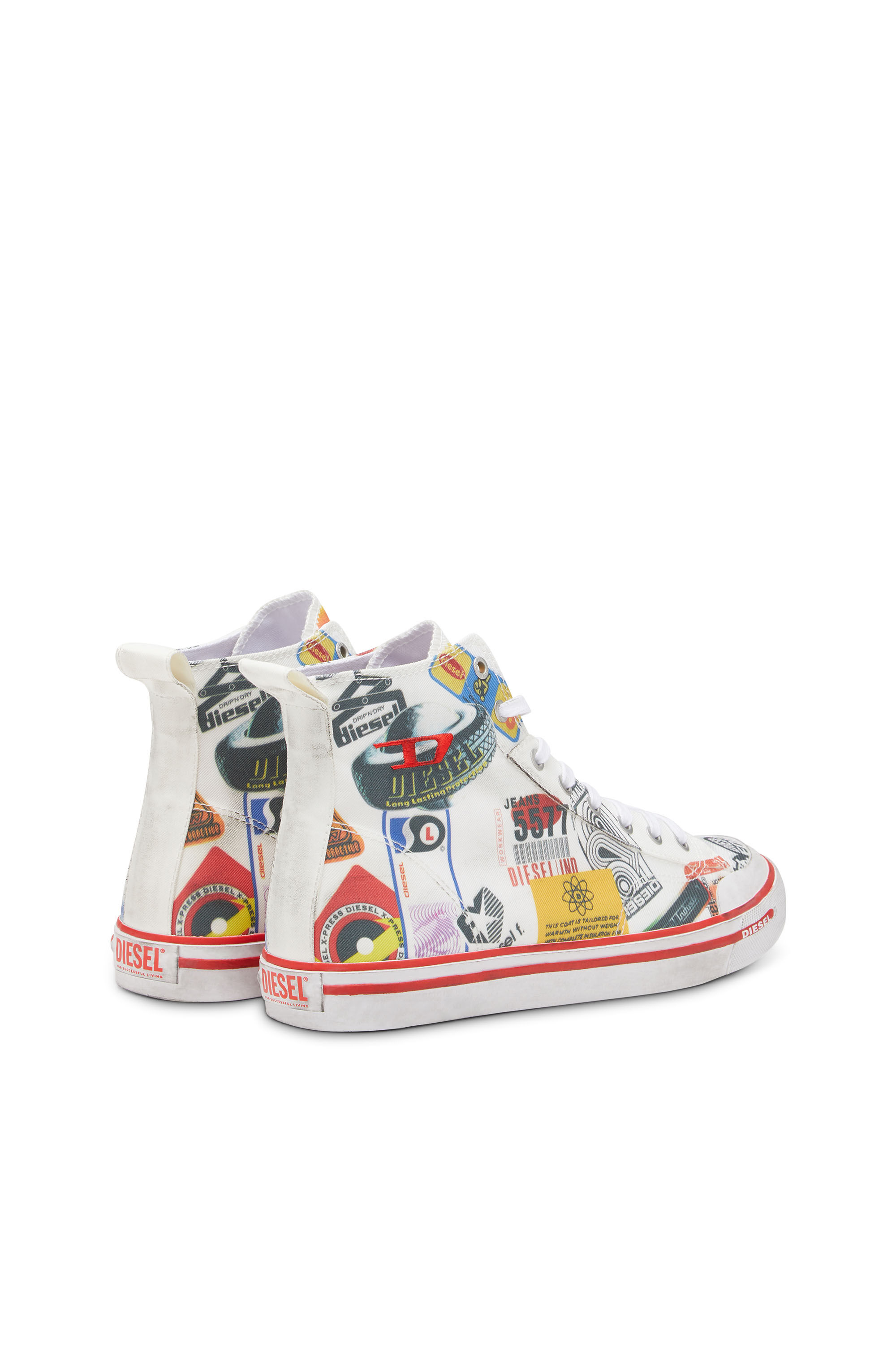Diesel - S-ATHOS MID, Multicolor/White - Image 3