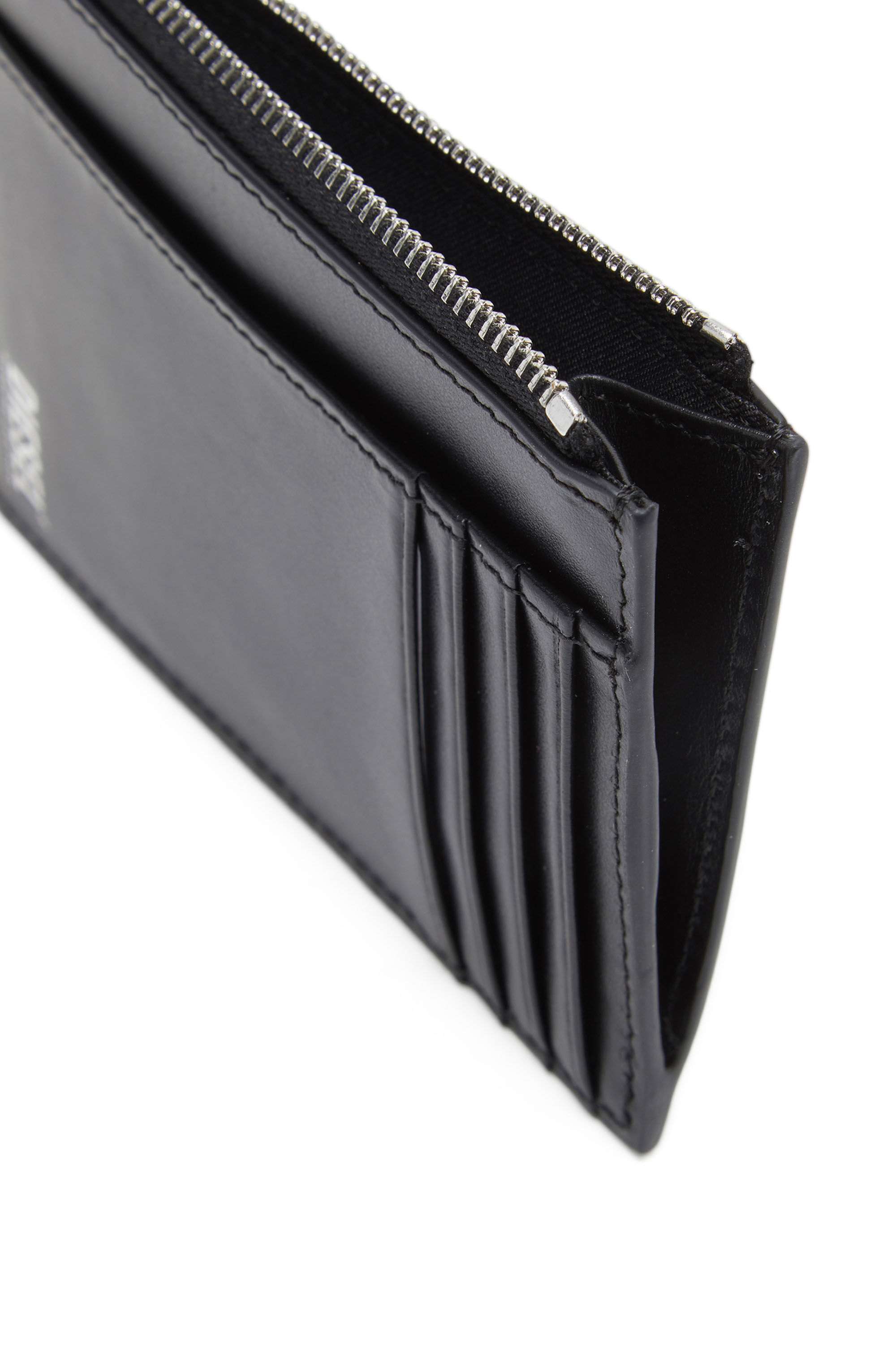 Diesel - 1DR CARD HOLDER I, Porte-cartes en cuir Femme in Noir - 3