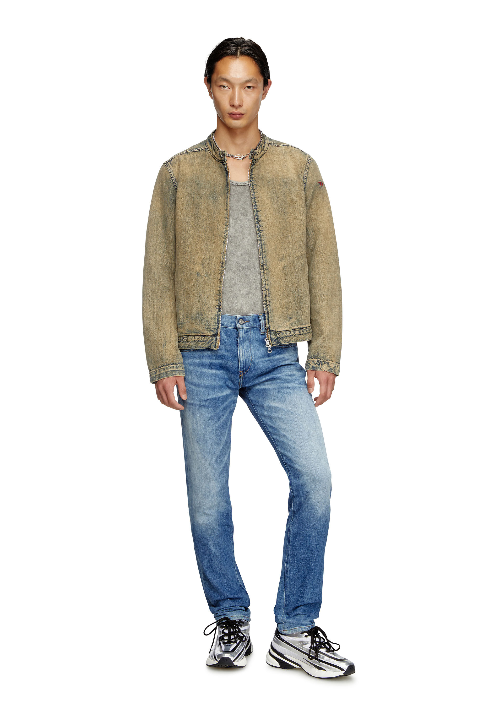 Diesel - Slim Jeans 2019 D-Strukt 09L19 Homme, Bleu moyen - Image 1
