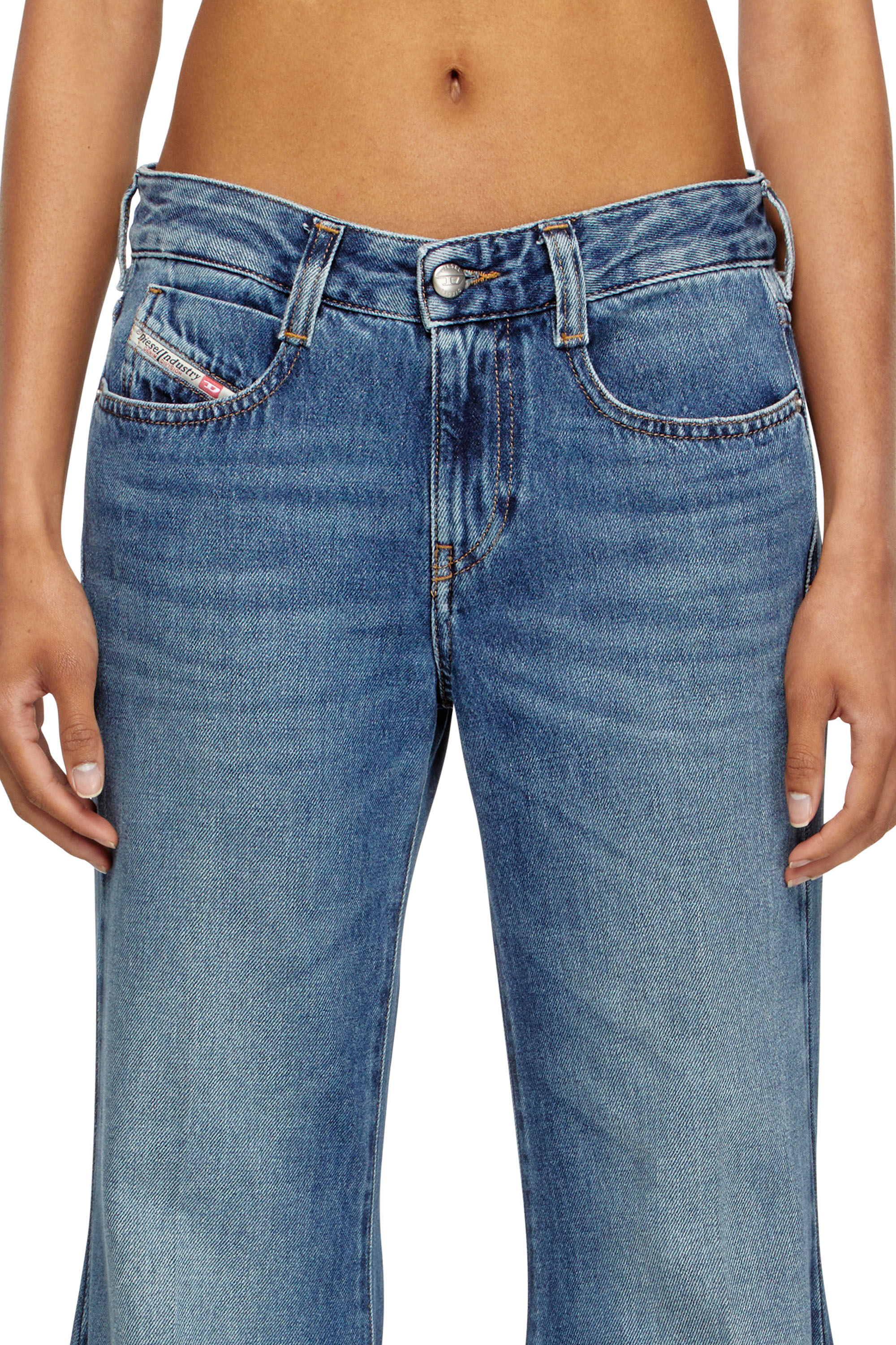 Women's Flare Jeans | Medium blue | Diesel 1970 D-Bleess
