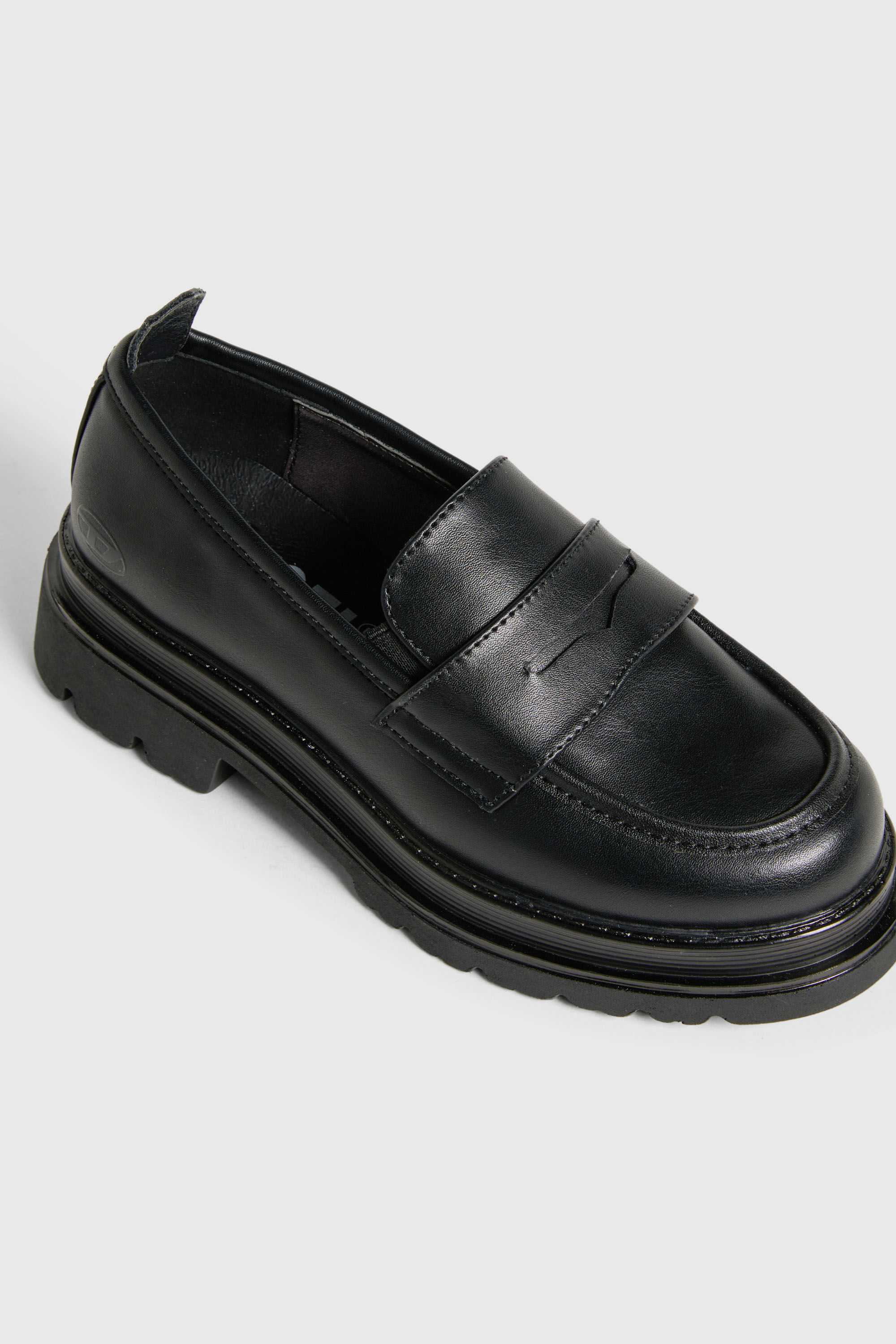 Diesel - D-SLAWEU, D-Slaweu - Mocassins &agrave; semelle crant&eacute;e Mixte in Noir - 4