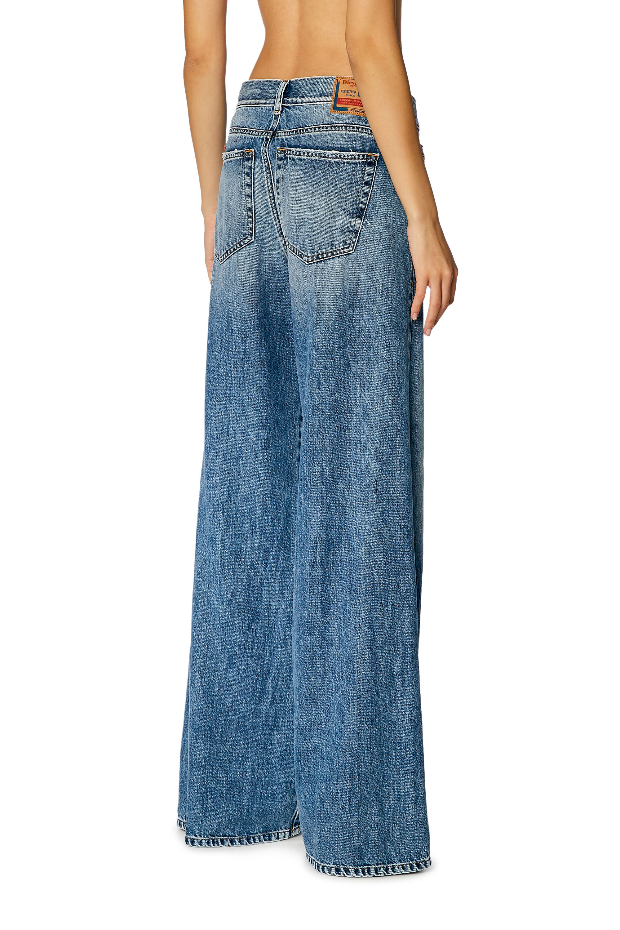 Women's Flare Jeans | Medium blue | Diesel 1978 D-Akemi