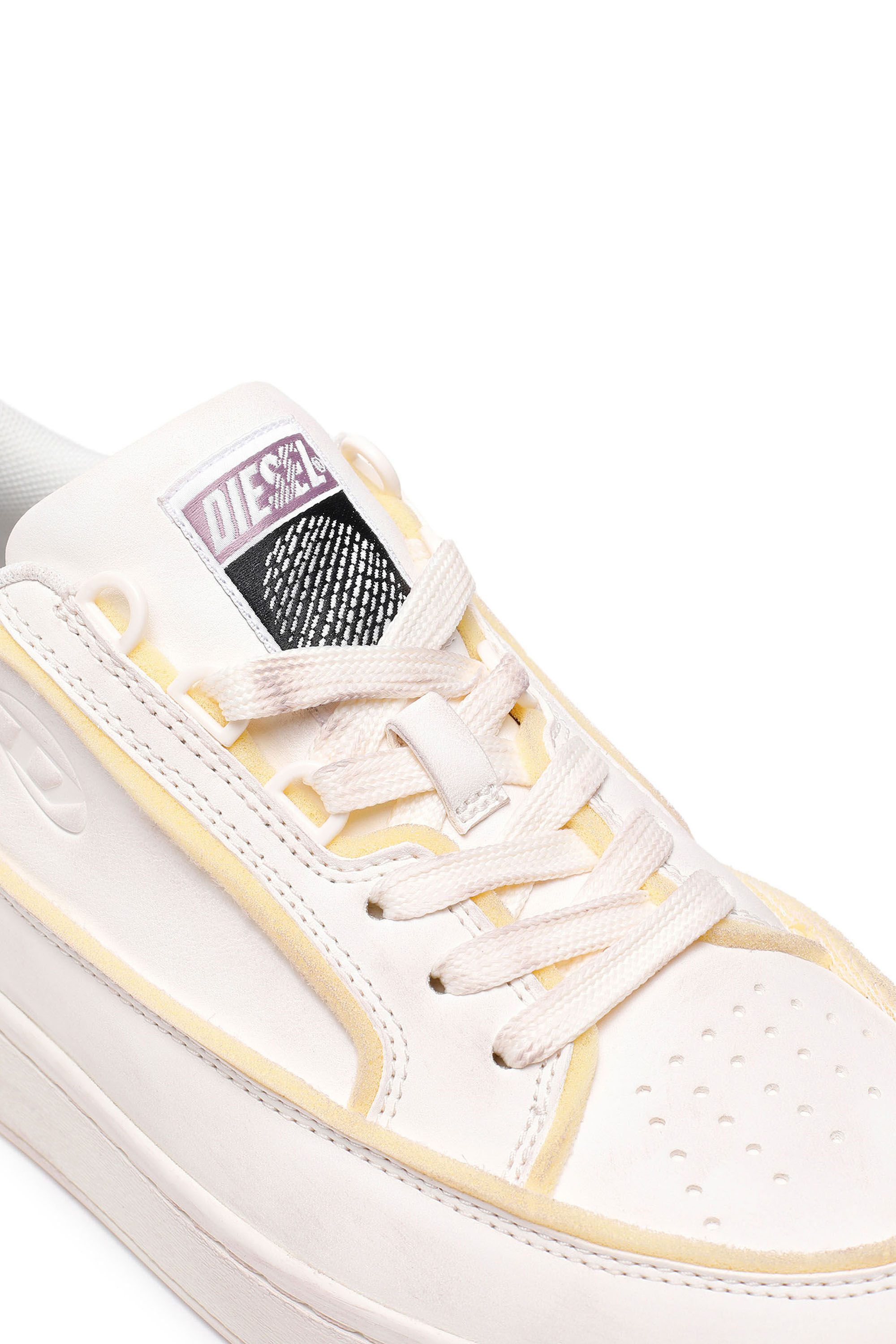 Diesel - S-SINNA LOW W, White/Violet - Image 6