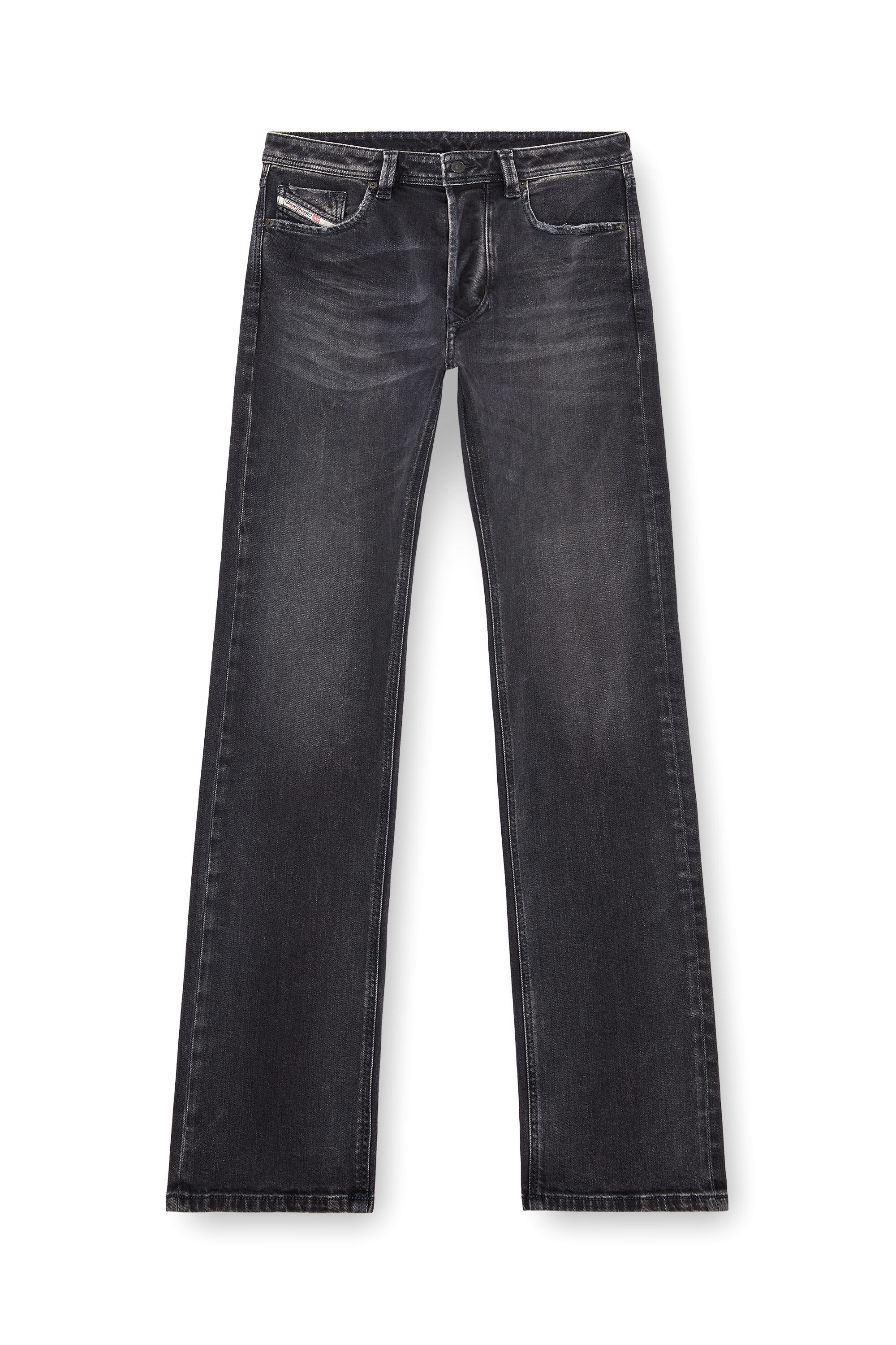 Diesel - Regular Jeans 1985 Larkee 09K51 Homme, Noir/Gris foncé - Image 2