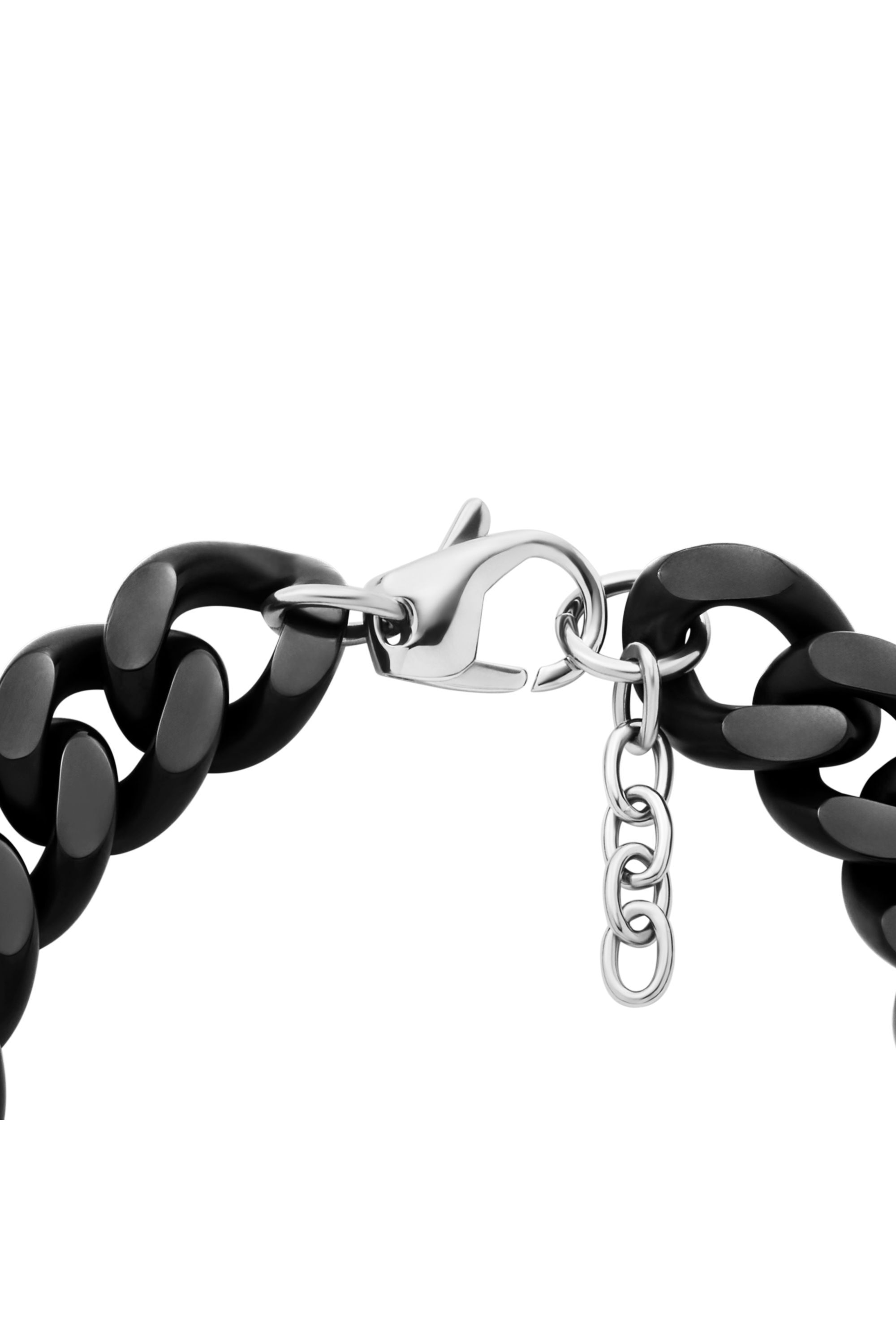 Diesel - DX1611931, Bracelet chaîne en acier inoxydable Mixte in Noir - 2