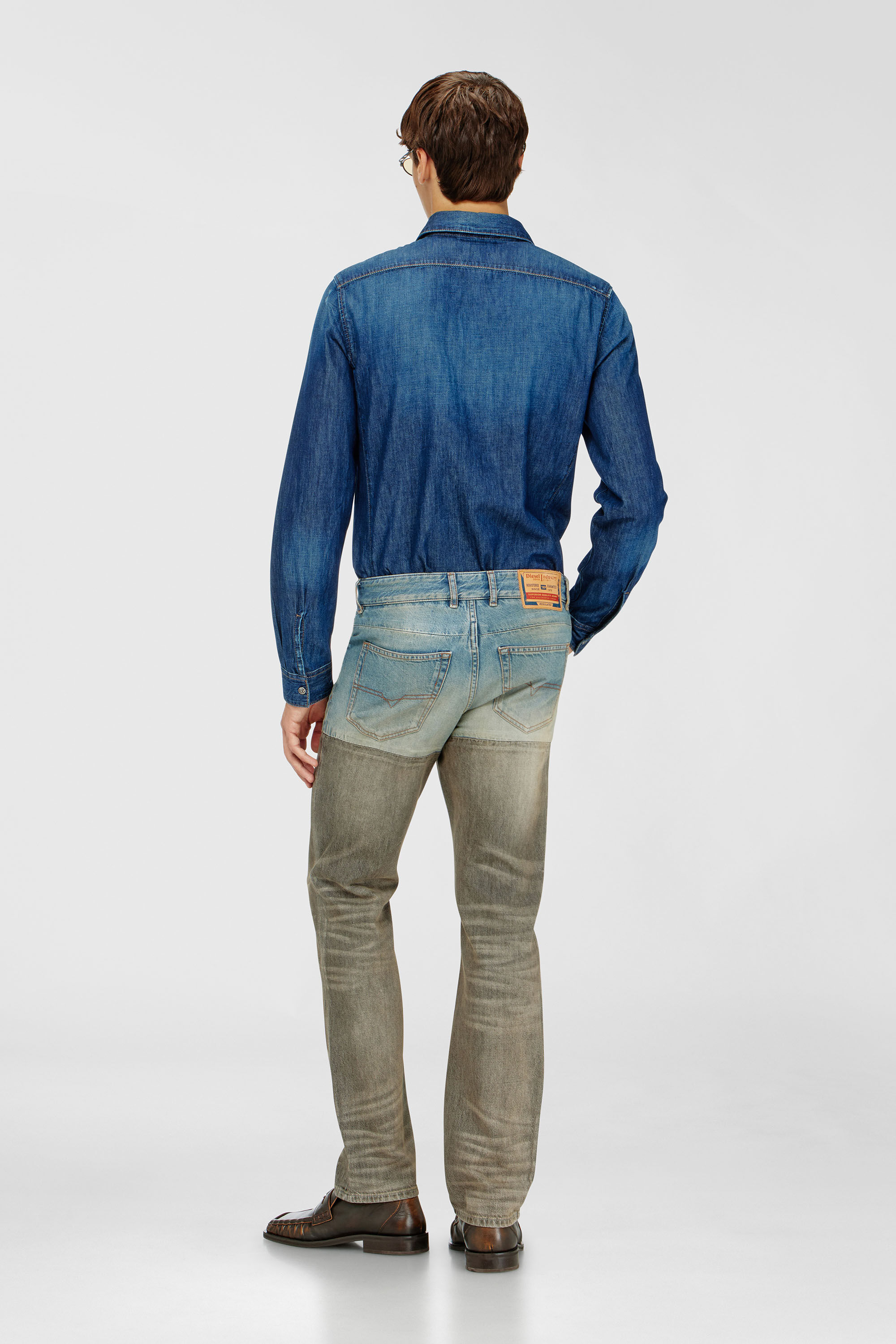 Diesel - Slim Jeans 1993 D-Vyl 0ADDX Homme, Gris/Bleu - Image 6