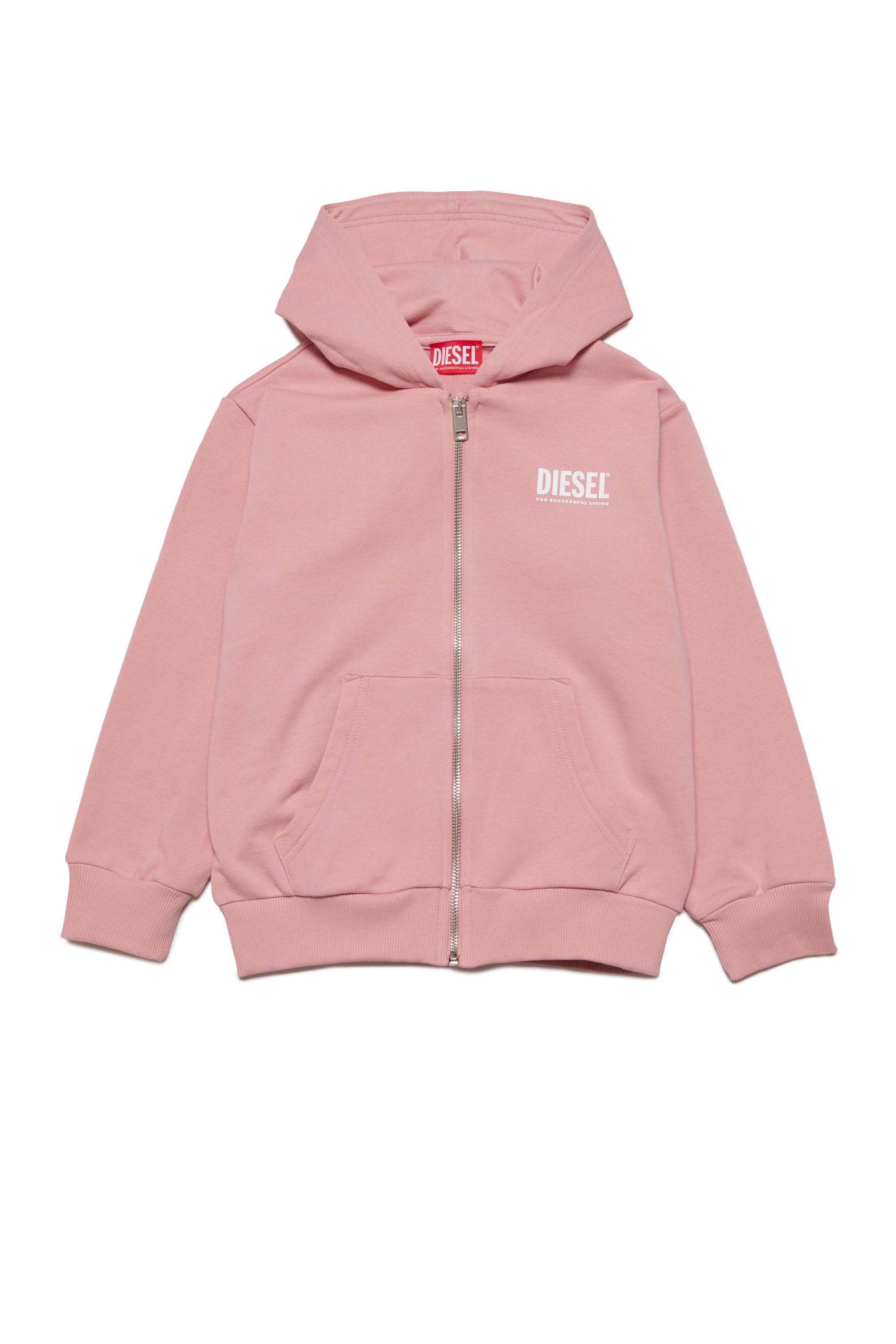 Pink outlet diesel hoodie