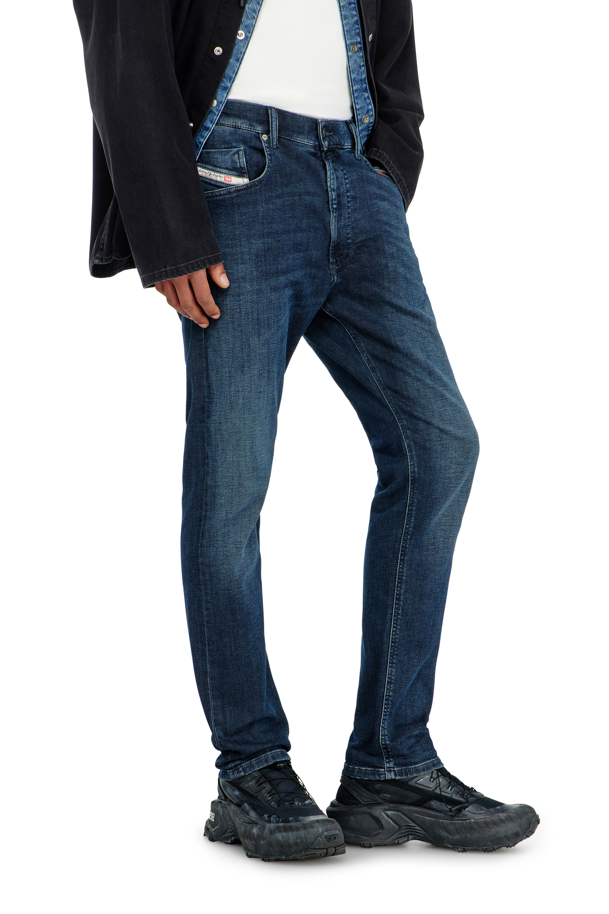 Diesel - Regular 2032 D-Krooley-BW Joggjeans&reg; 09P94 Homme, Bleu Fonc&eacute; - Image 5