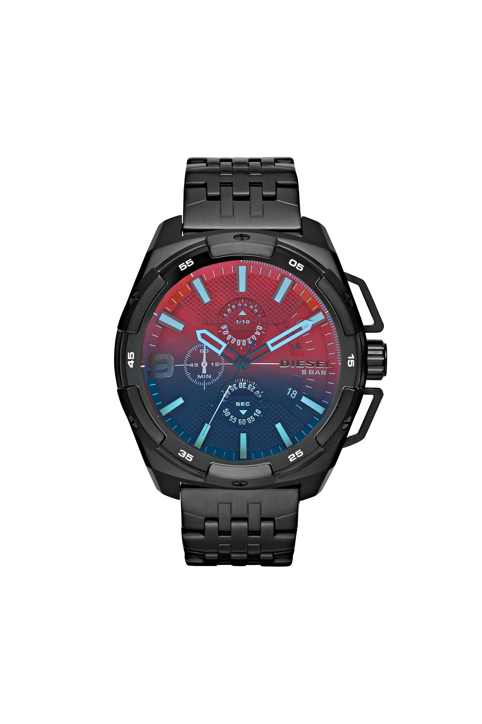 入荷中 50 watch, chronoraph Black Man: DZ4395 mm Diesel | 時計