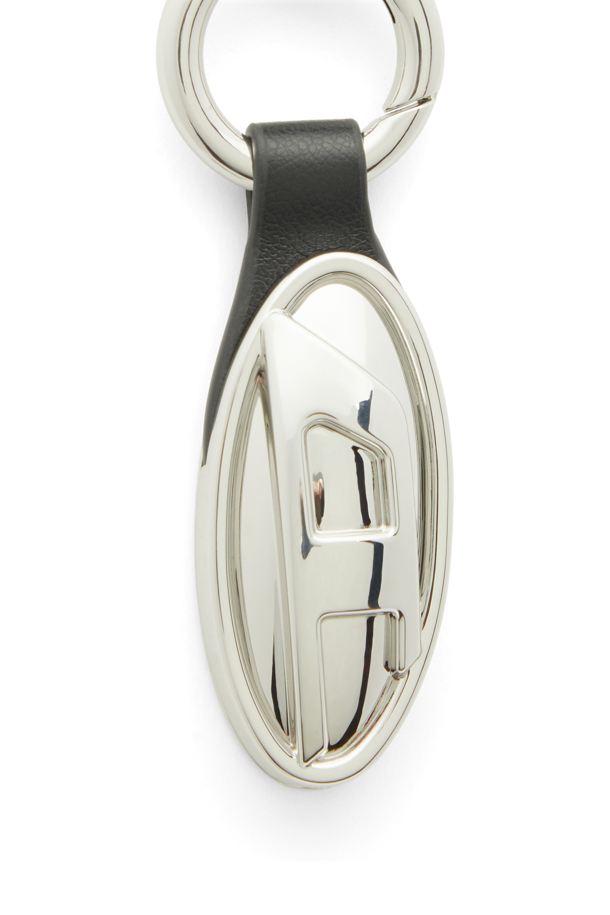 Diesel - GRAB-D 2.0 CHARM, Porte-cl&eacute;s en m&eacute;tal avec plaque ovale Femme in ToBeDefined - 3