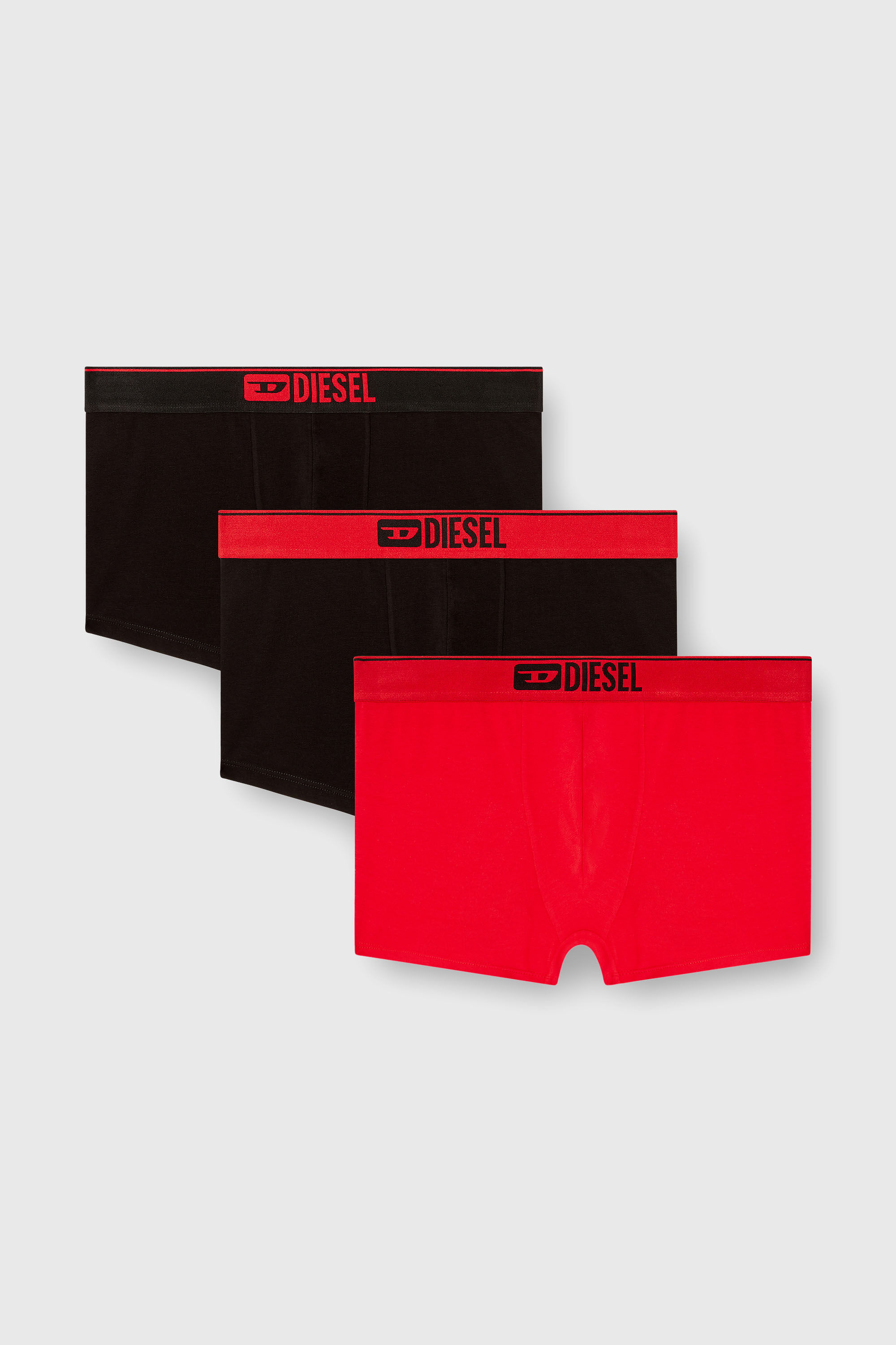 Diesel - UMBX-DAMIENTHREEPACK, Lot de trois boxers couleur unie Homme in Polychrome - 2