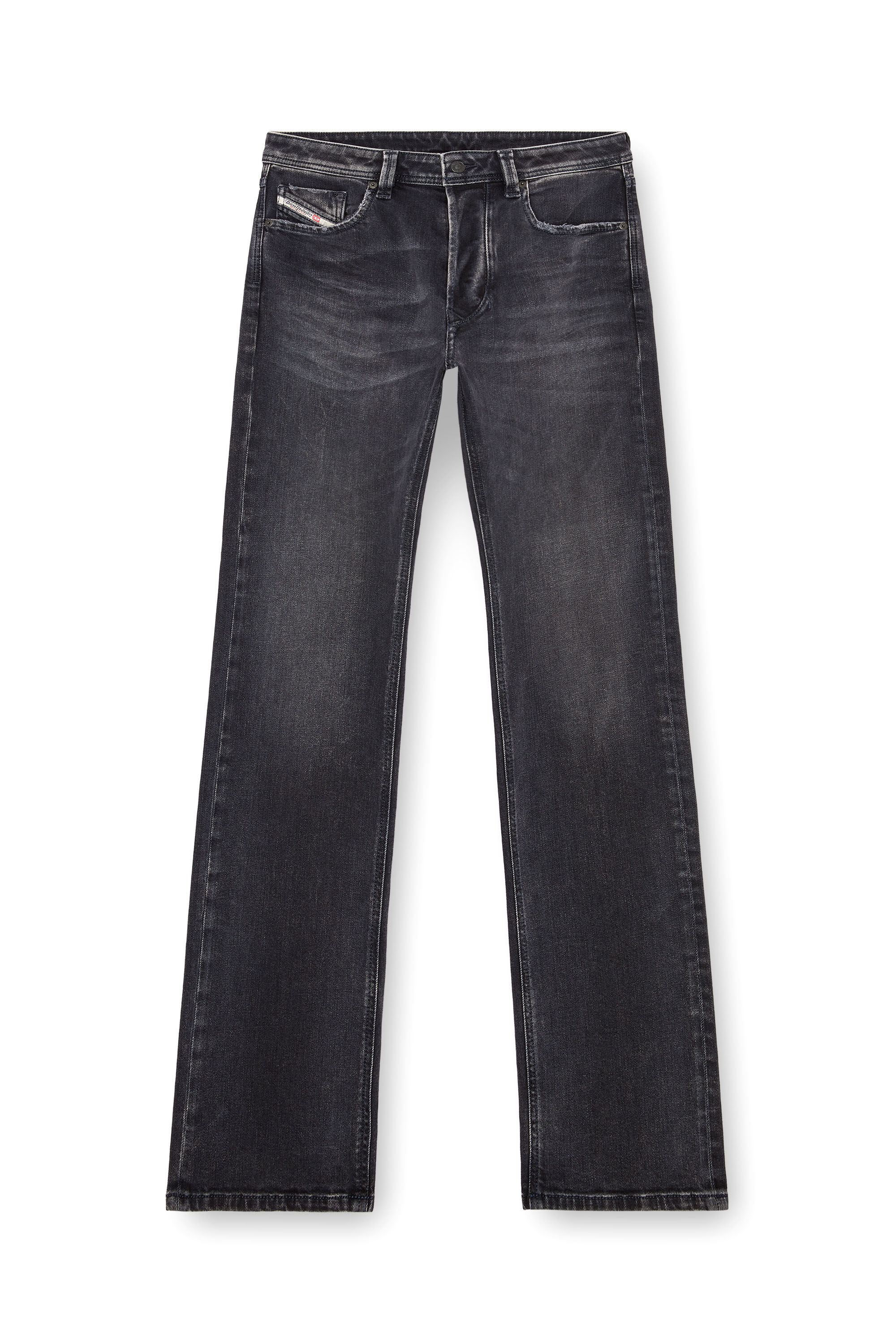 Diesel - Homme Straight Jeans 1985 Larkee 09K51, Noir/Gris foncé - Image 2