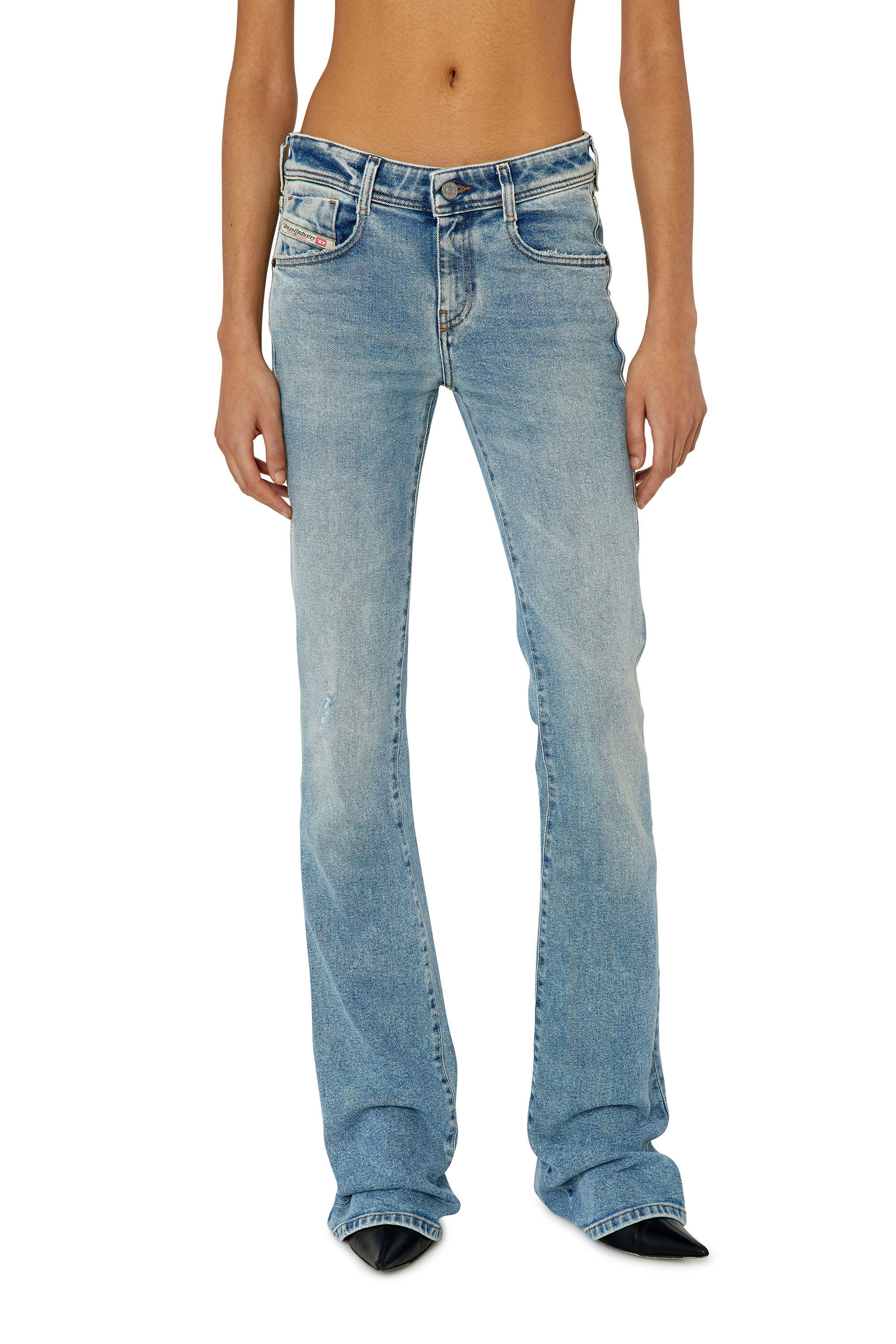 Diesel - Bootcut and Flare Jeans 1969 D-Ebbey 09E86 Femme, Bleu Clair - Image 3