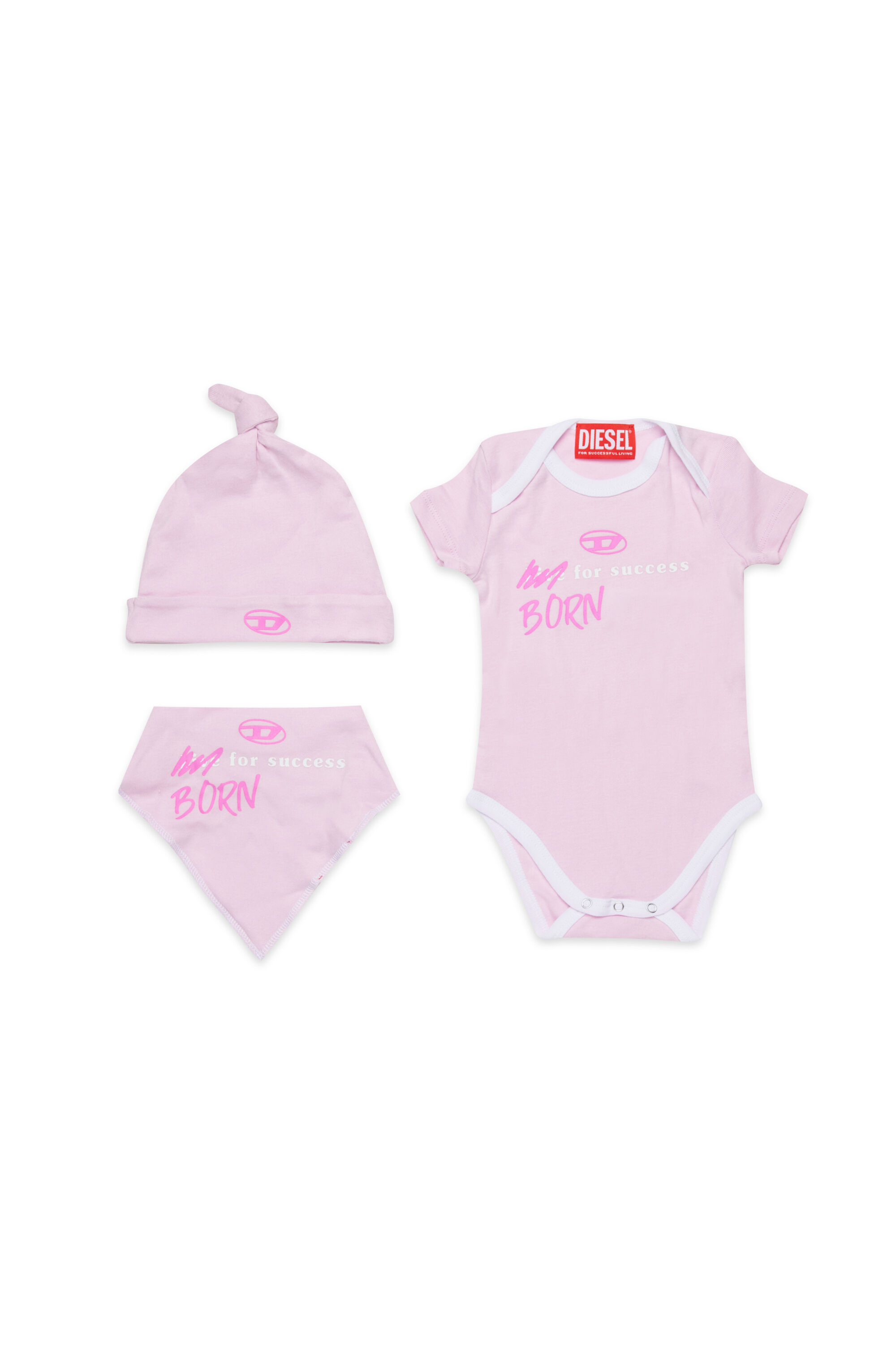 Diesel - URMASBOX-NB, Coffret cadeau pour bébé Born For Success Mixte in Rose - 1