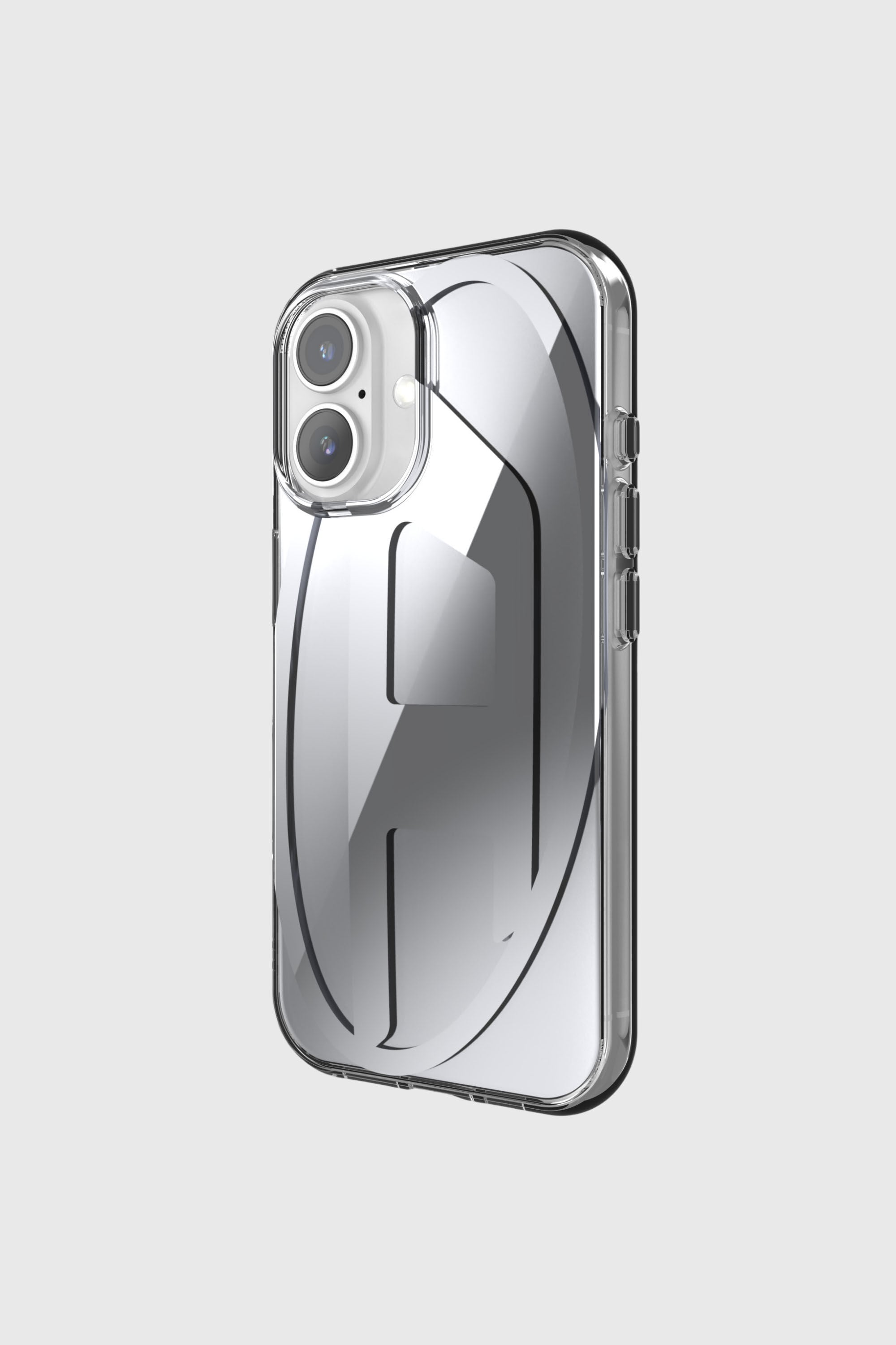 Diesel - 60159 AOP CASE, Coque miroir pour l'iP 16 Mixte in Gris - 3