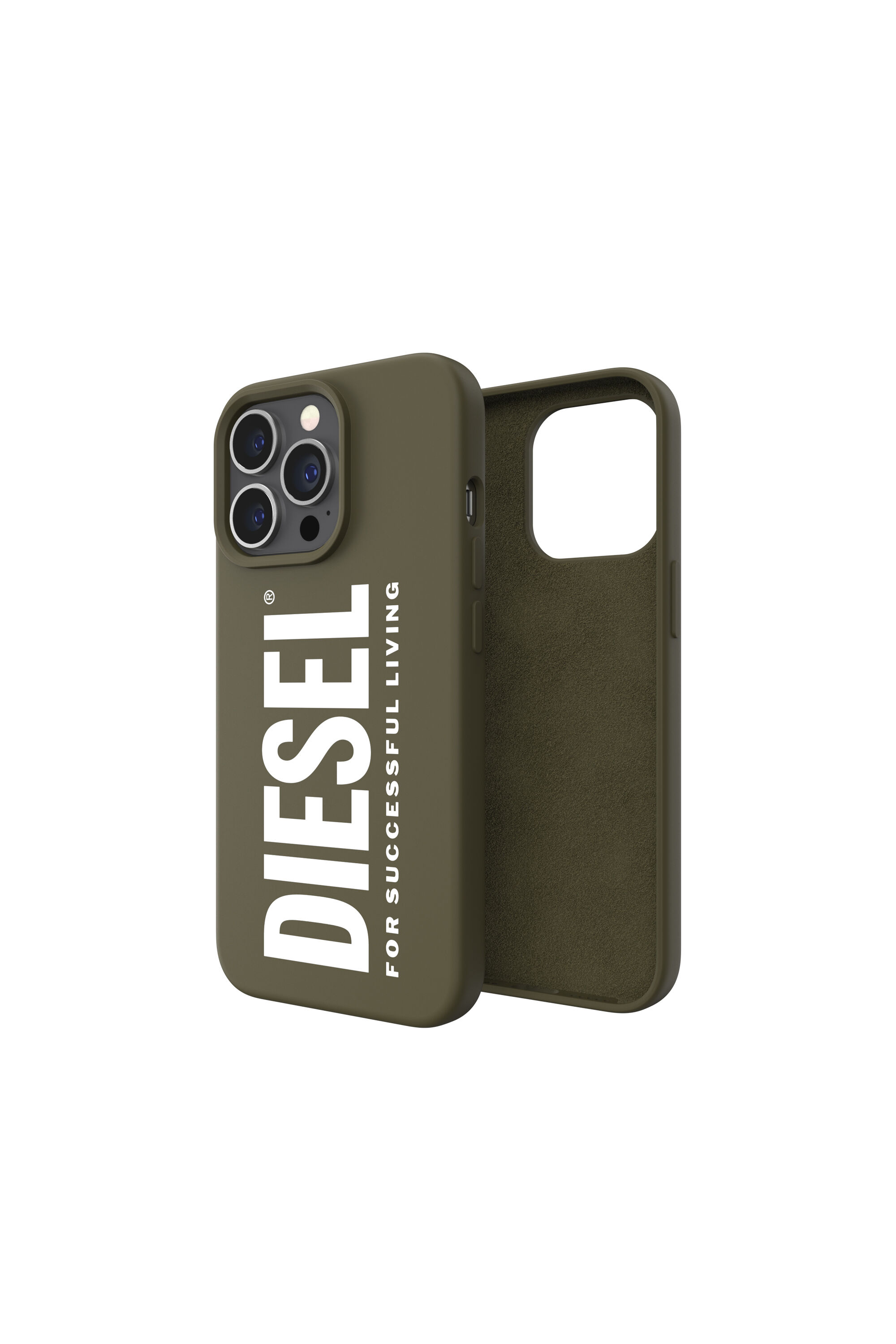Diesel - 47166 SILICONE CASE, Military Green - Image 1