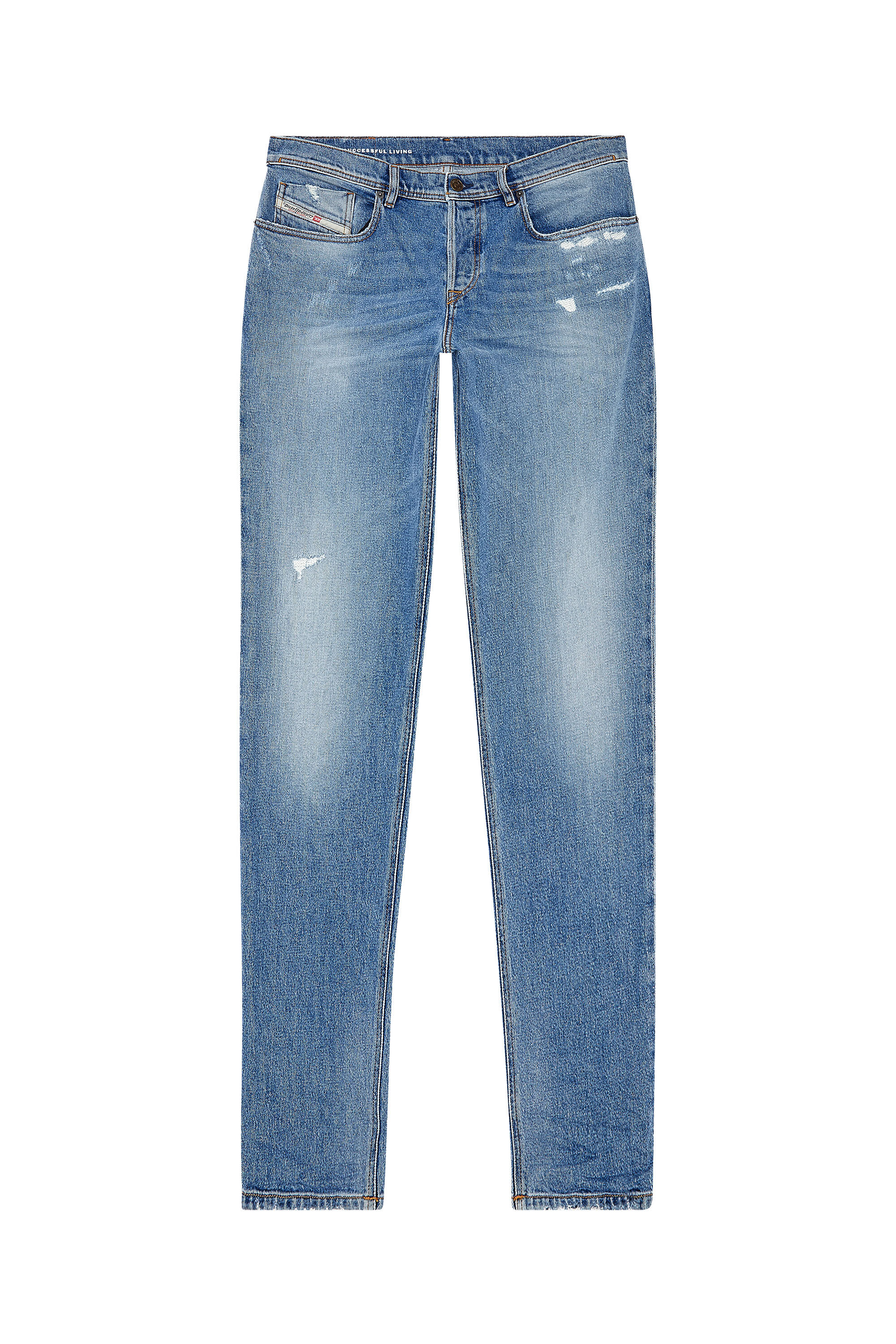Diesel - Tapered Jeans 2023 D-Finitive 09H46, Bleu Clair - Image 2