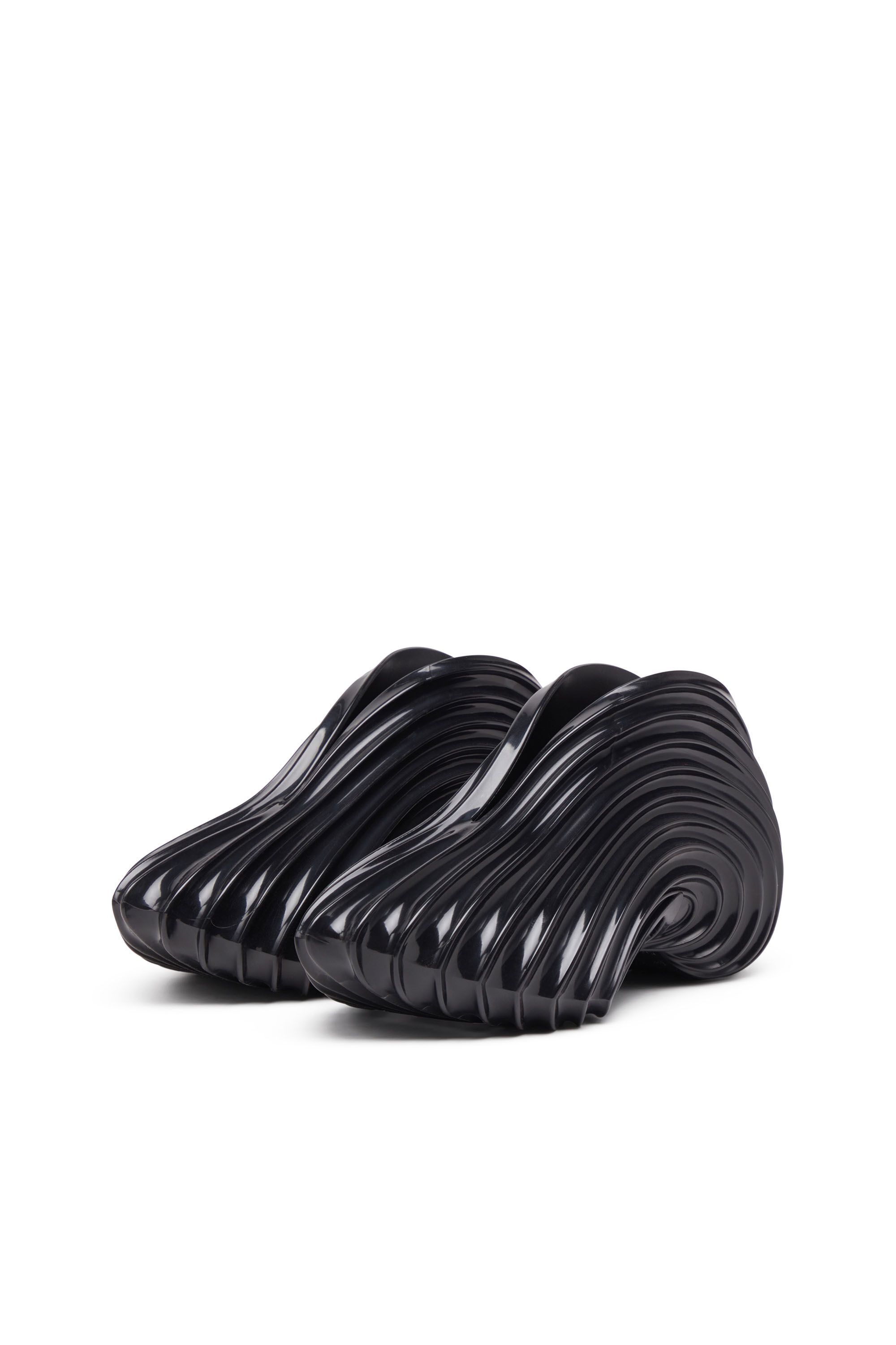 Diesel - MELISSA QUANTUM SNEAKERS X, Sneaker sans lacets en Melflex® Mixte in Noir - 10