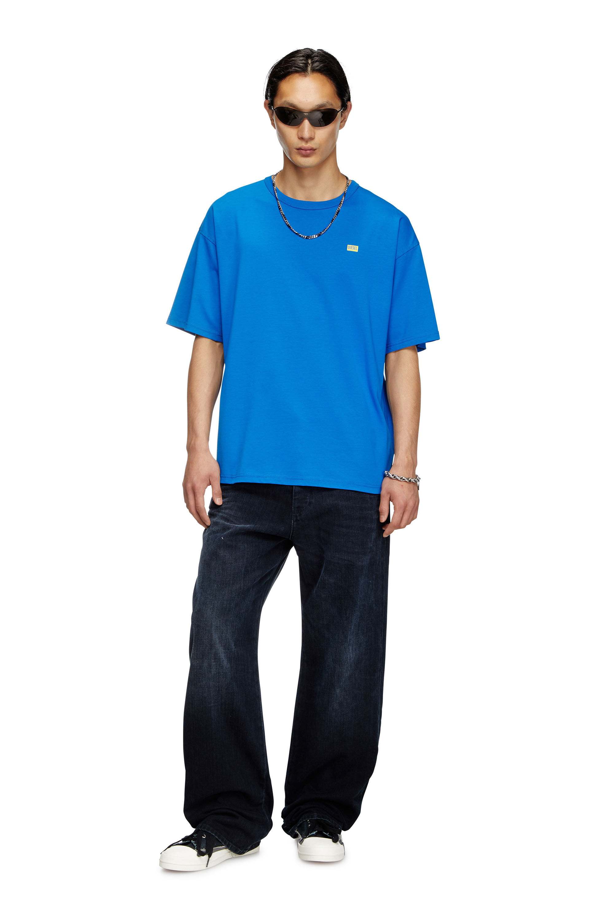 Diesel - T-BOXT-R30, T-shirt avec petit logo Homme in Bleu - 1