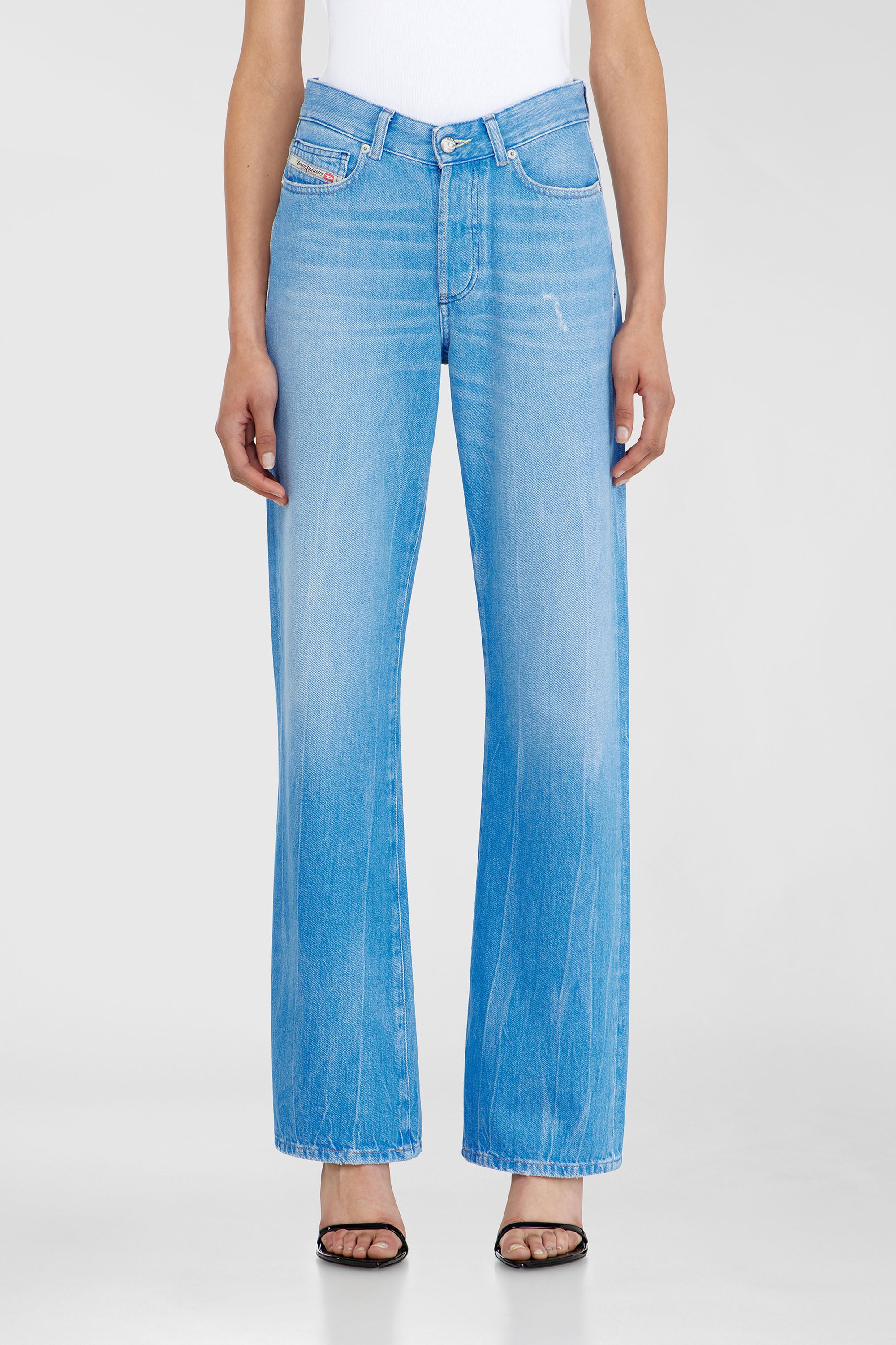 Diesel - Regular Jeans 1971 D-Sent 09P88 Femme, Bleu Clair - Image 4