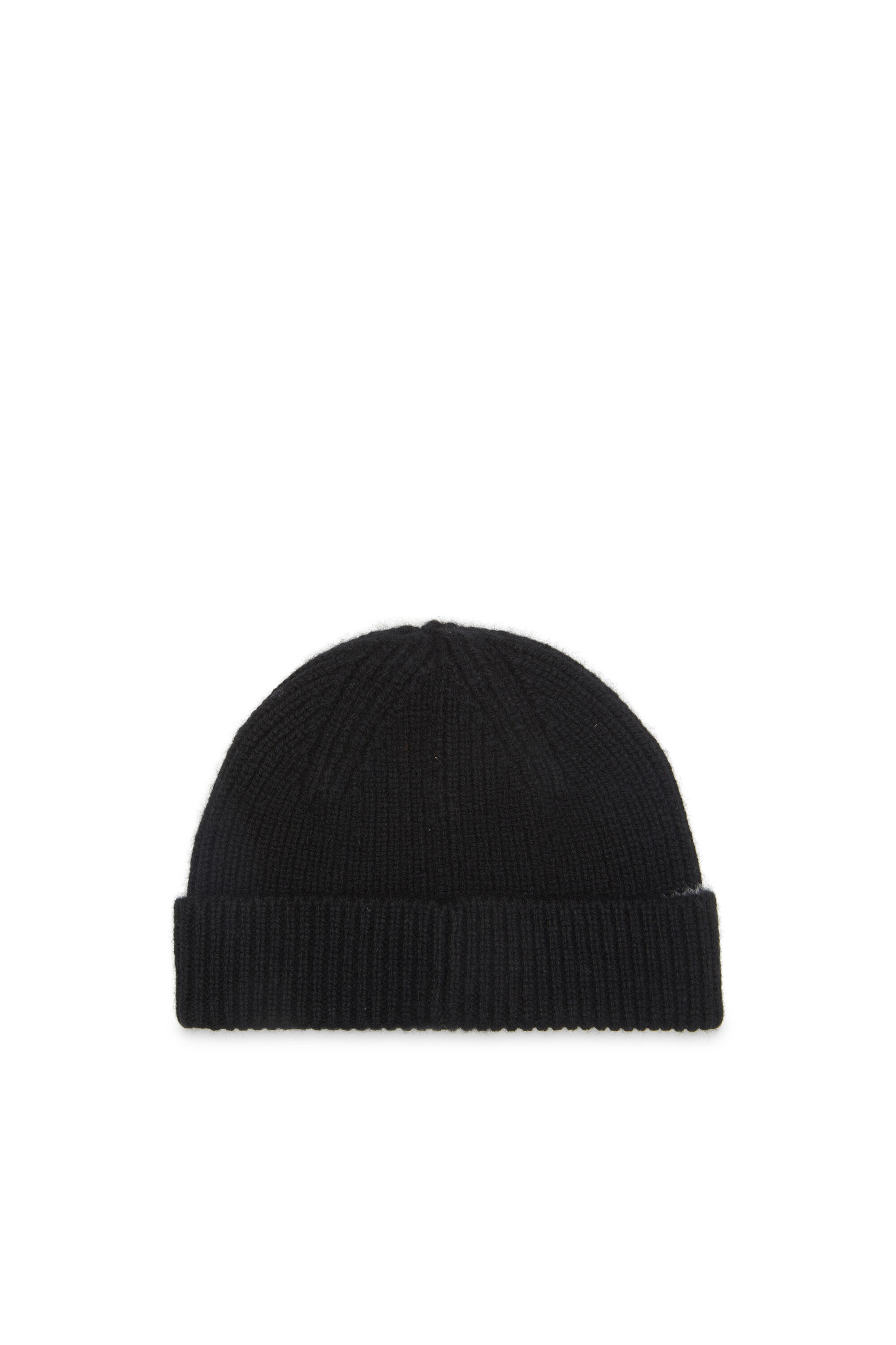Diesel - K-ARAC, Bonnet côtelé avec cut-out Oval D Mixte in Noir - 2