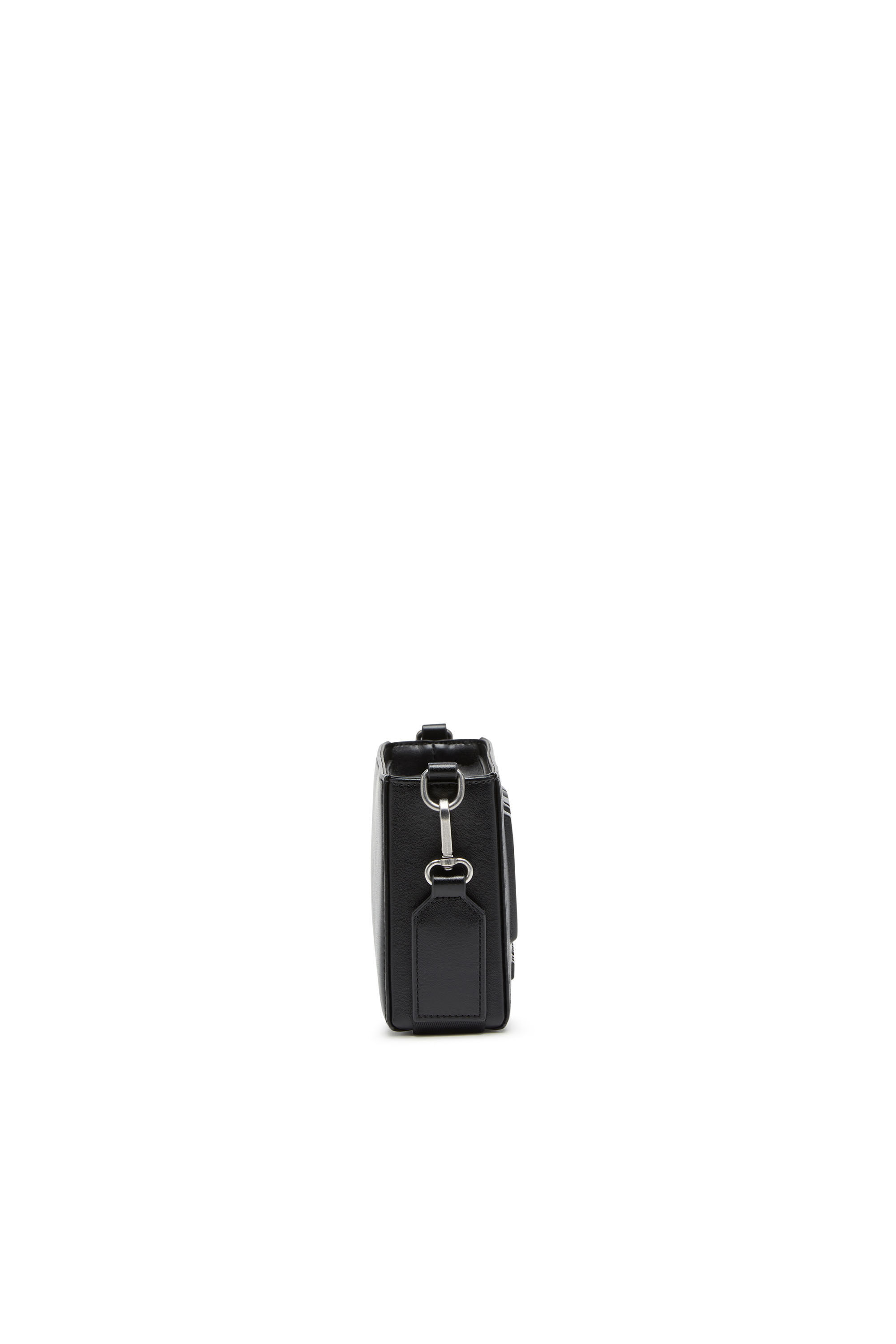 【送料&関税込】Diesel Camera Bag Women's 1DR-Camera bag in premium leather | Black | Diesel
