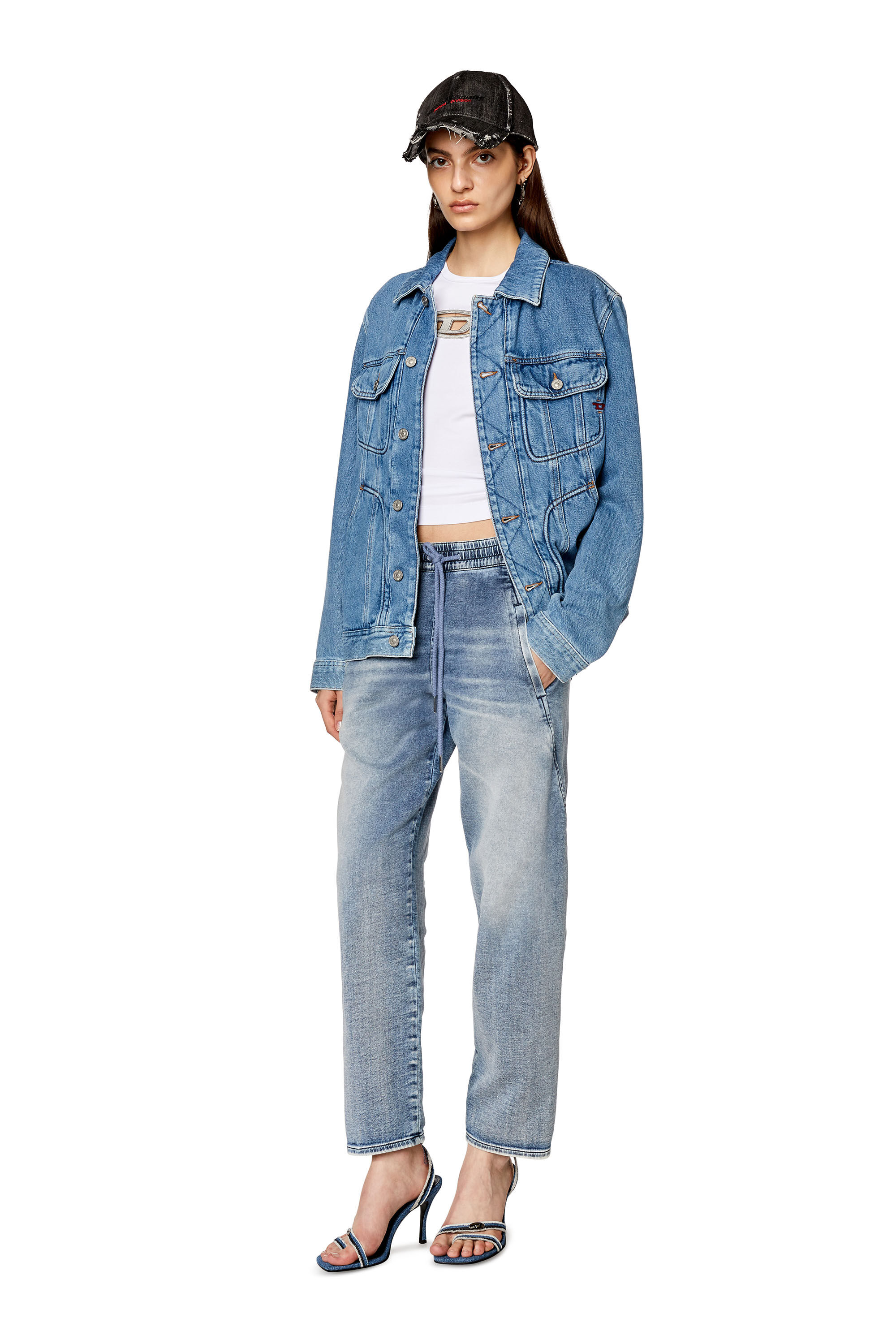 Diesel - Boyfriend 2031 D-Krailey Joggjeans® 068FL, Medium blue - Image 1