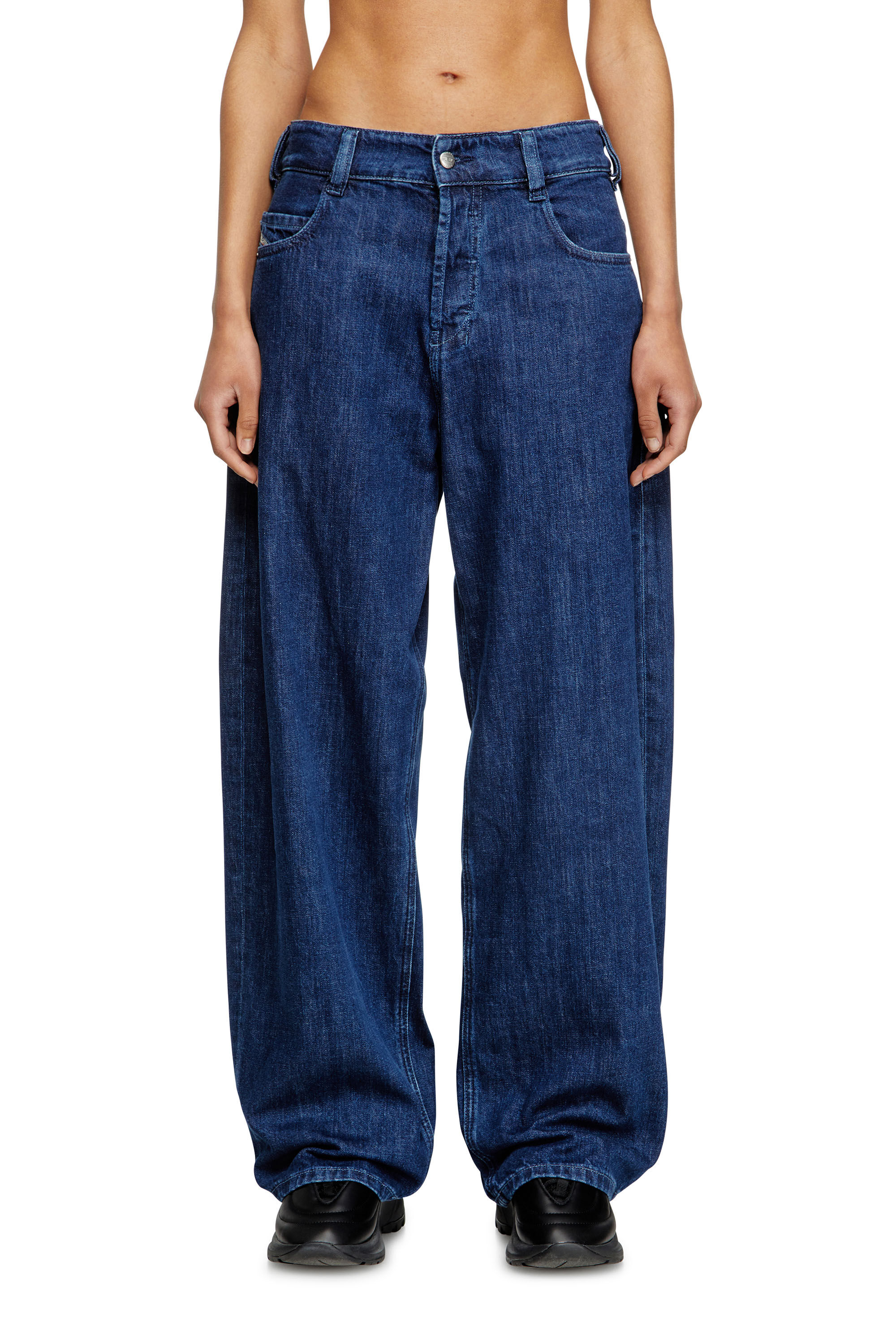 Women's Relaxed Jeans | Dark Blue | Diesel 1997 D-Enim-M