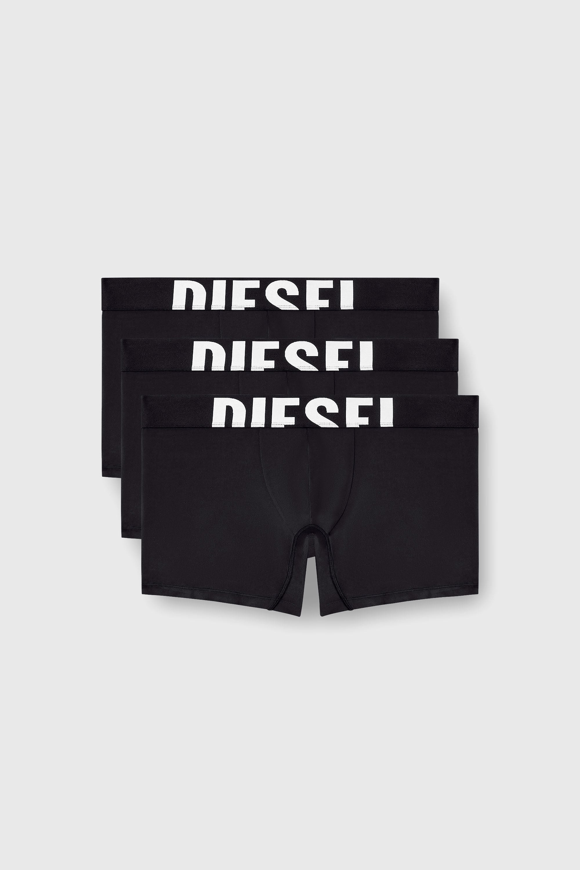 Diesel - MAX-D-POP-3PACK-55, Man's Three-pack boxer briefs in microfibre in Black - 2