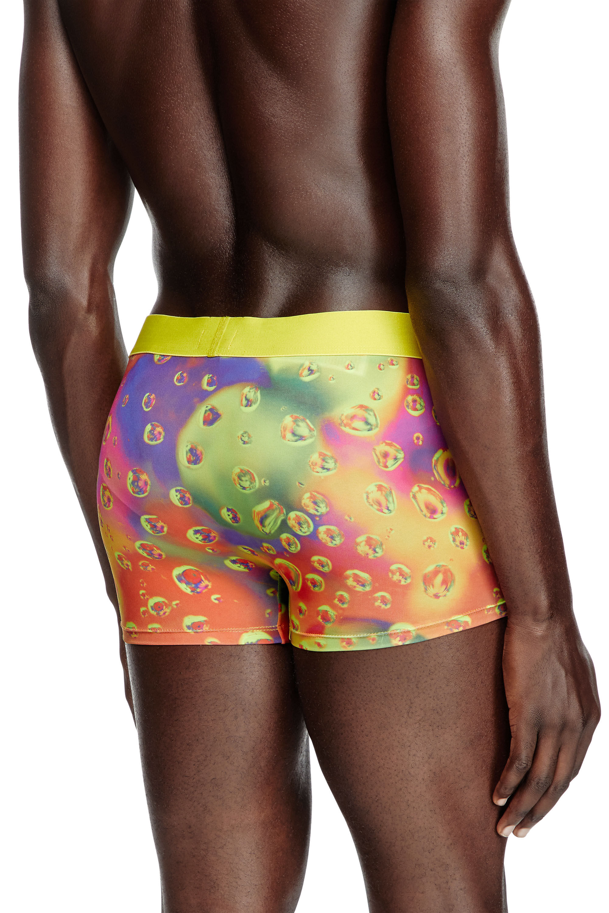 Diesel - DAMIEN-D-POP-40, Boxer avec imprimé Acid Rain Homme in Polychrome - 4