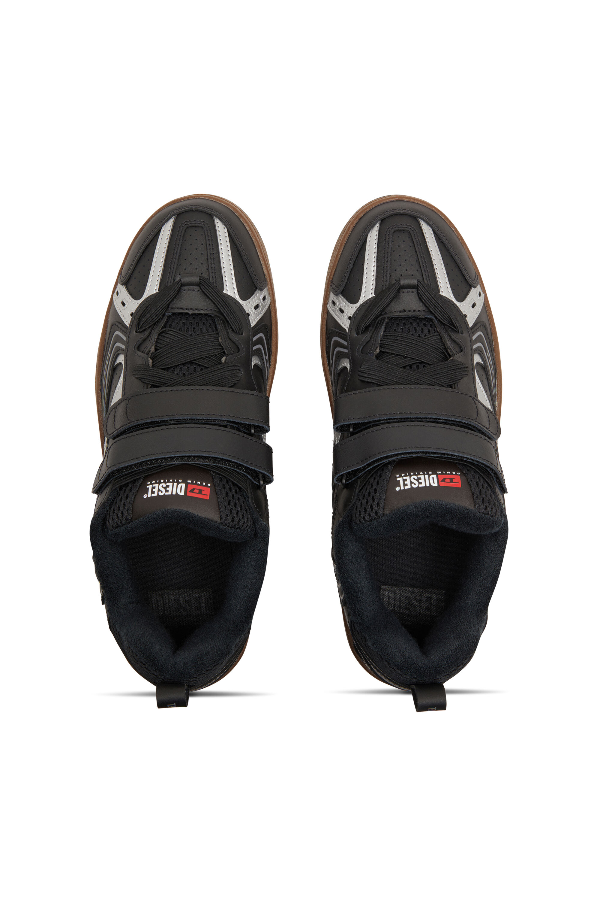 【関税込み】Diesel ブラック S-Ukiyo Skt スニーカー Men's S-Ukiyo-Leather sneaker with straps | Black | Diesel