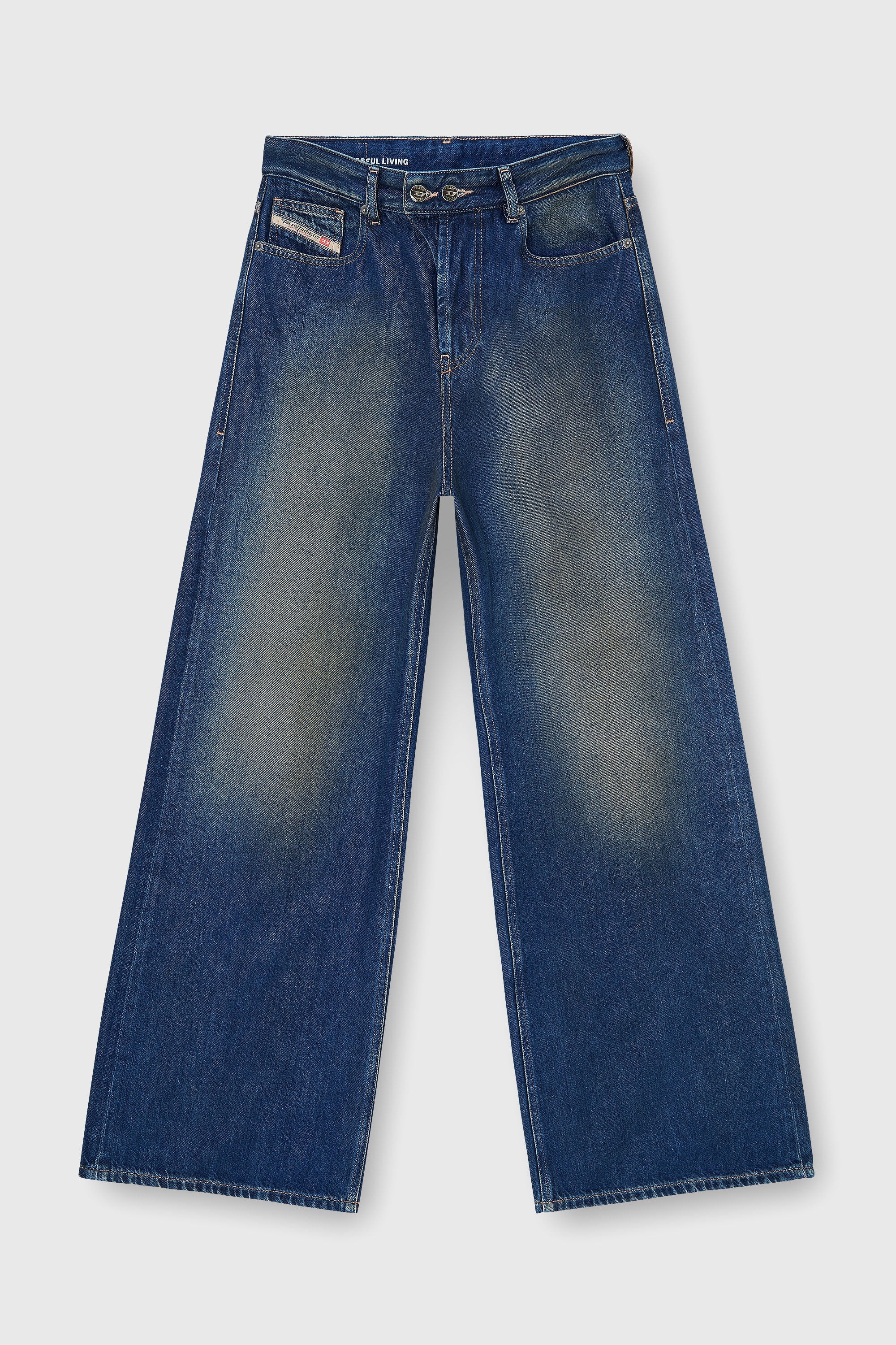 Diesel - Relaxed Jeans 1996 D-Sire 09P47 Femme, Bleu Fonc&eacute; - Image 6