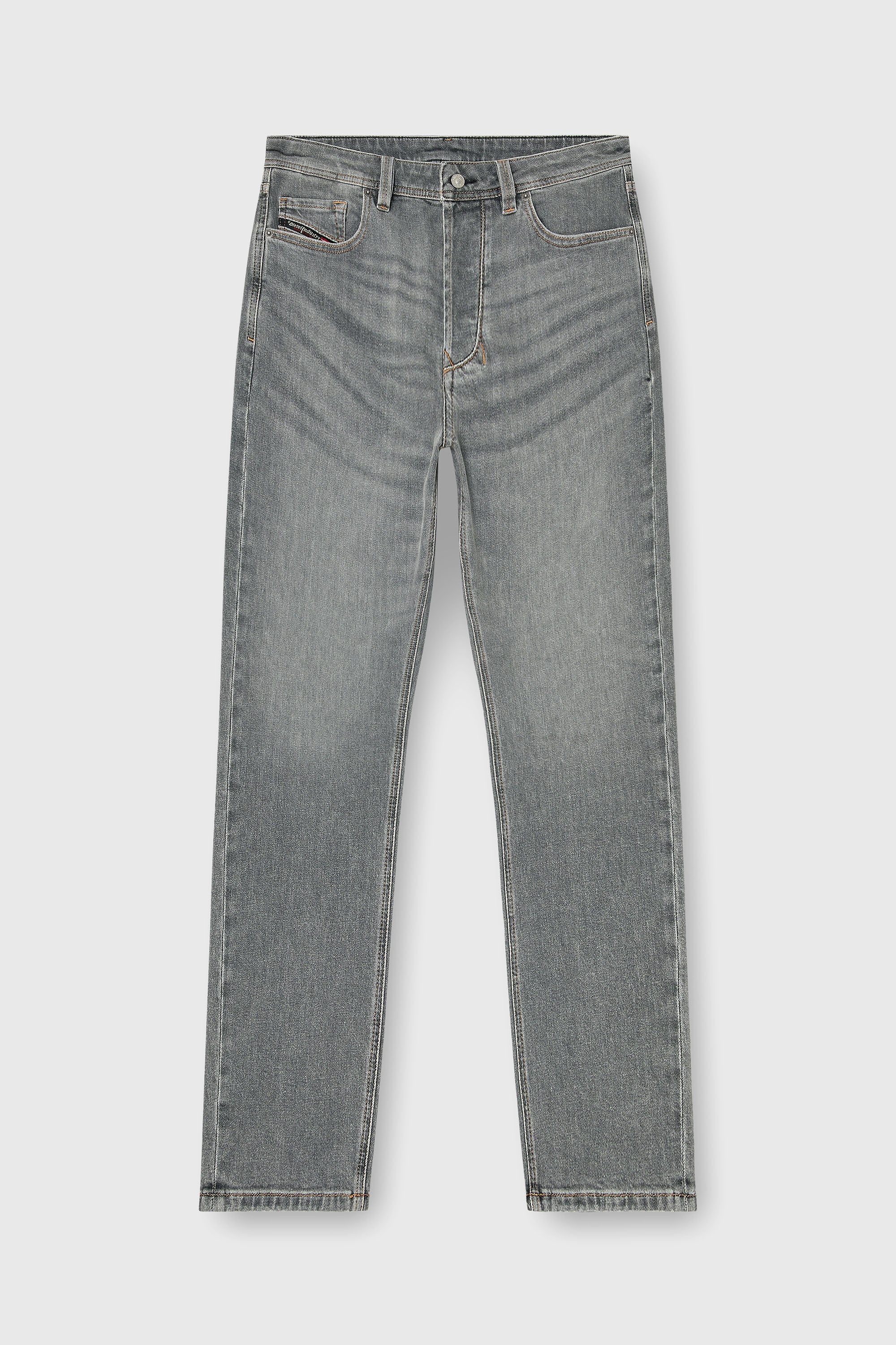 Diesel - Regular Jeans 1986 Larkee-Beex 0KBBI Homme, Gris - Image 6