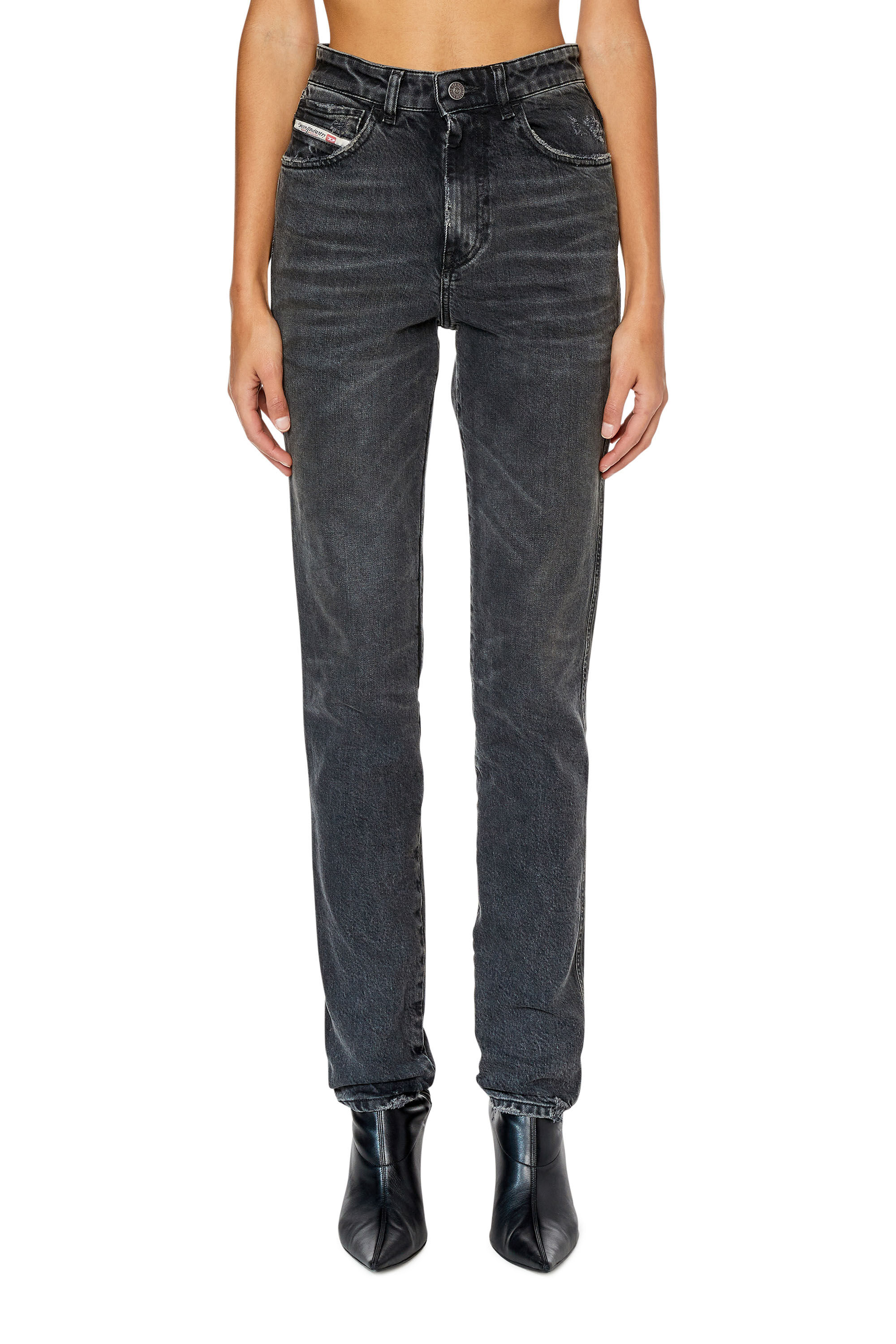 Diesel - 1994 09E78 Straight Jeans, Black/Dark grey - Image 3