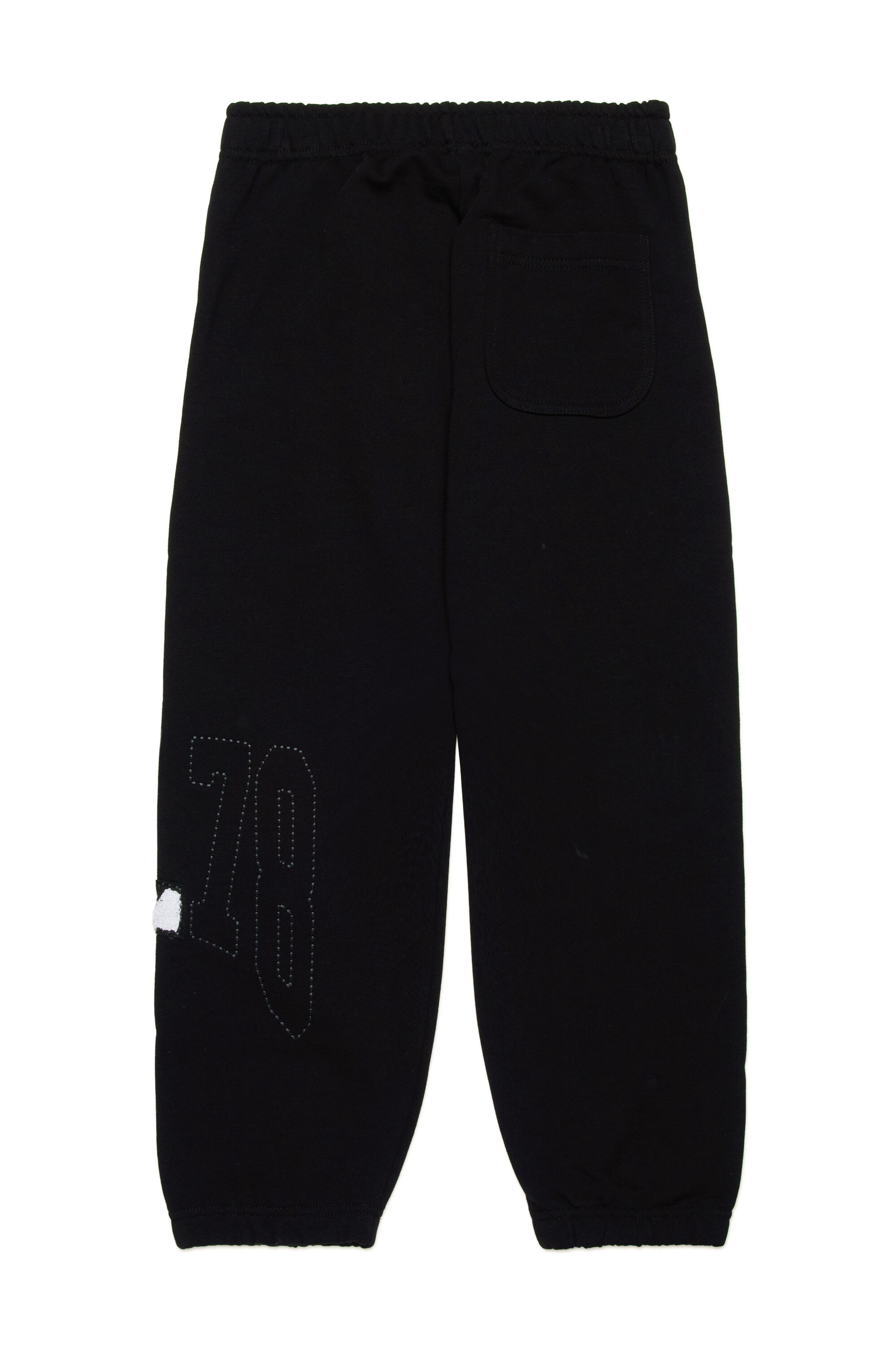Diesel - PMARCHI, Pantalon de survêtement avec logo universitaire Homme in Noir - 2