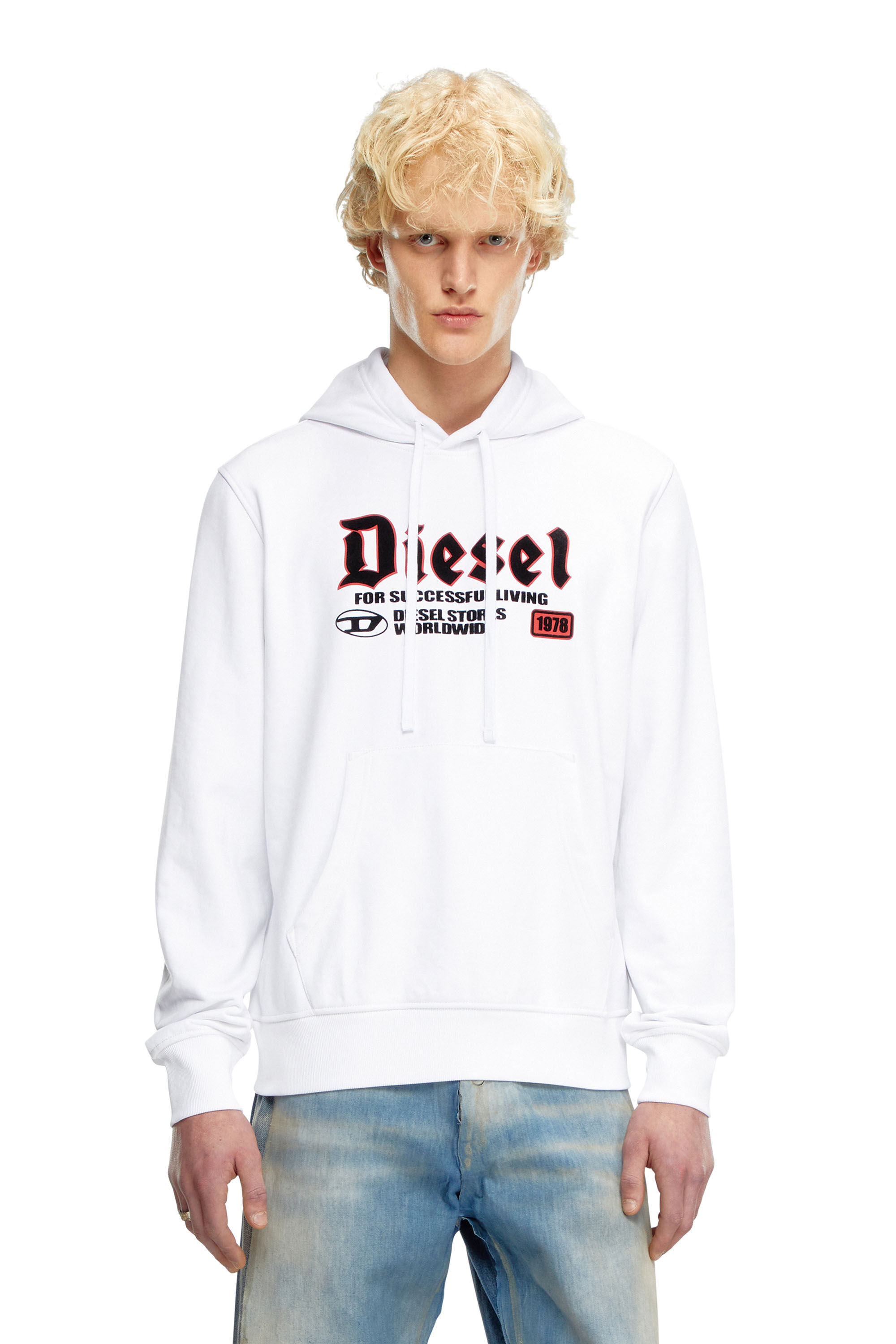 Diesel pullover hoodie discount