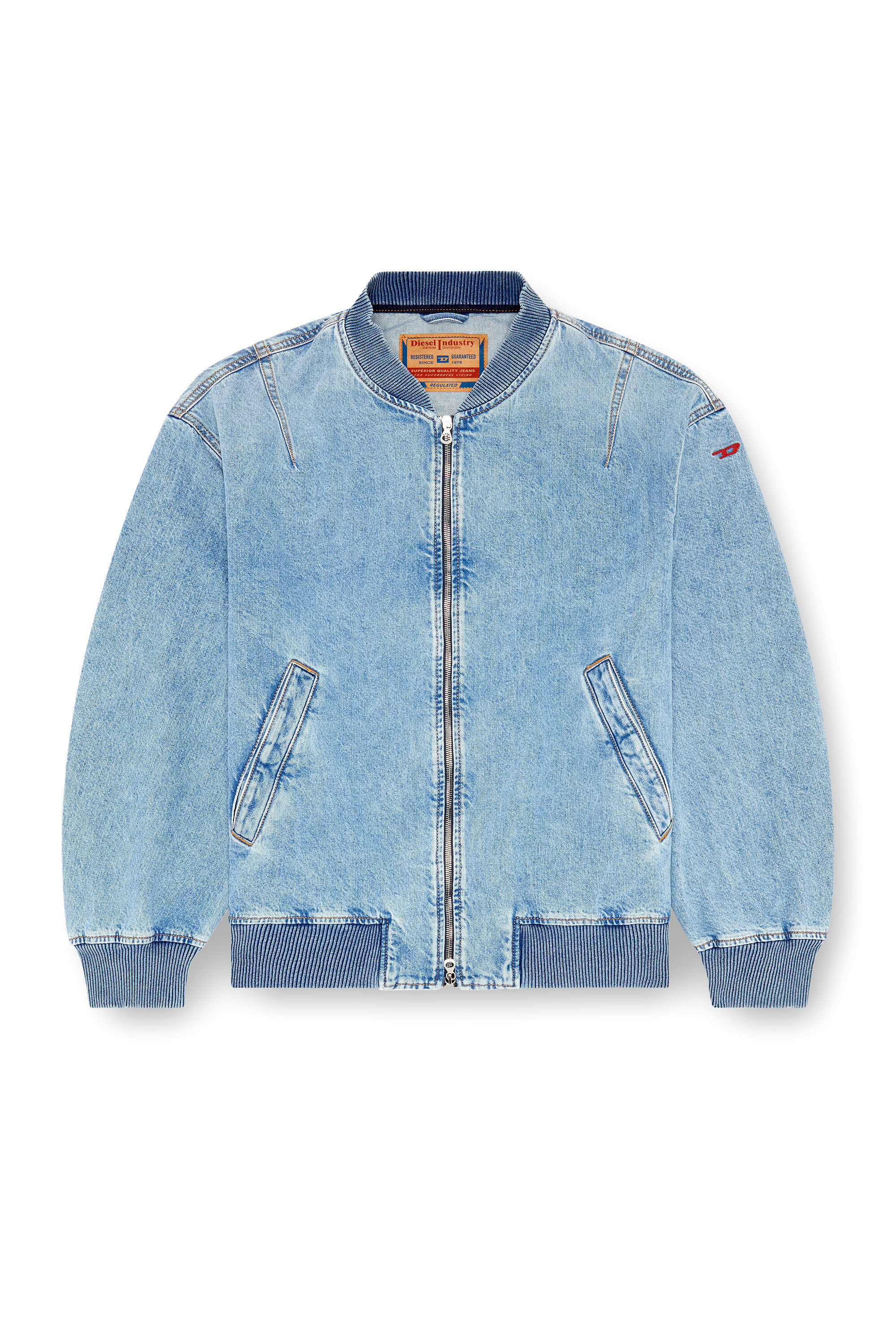 Levis denim bomber jacket shop