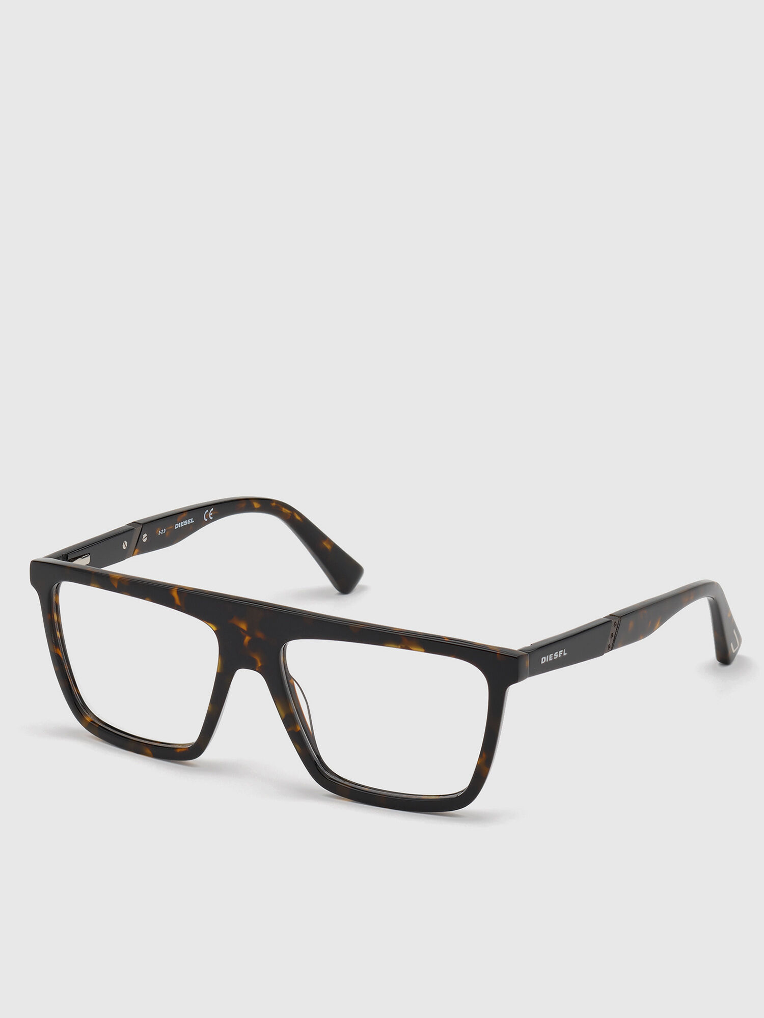 Diesel - DL5369, Man's Navigator glasses in acetate in Black/Brown - 2