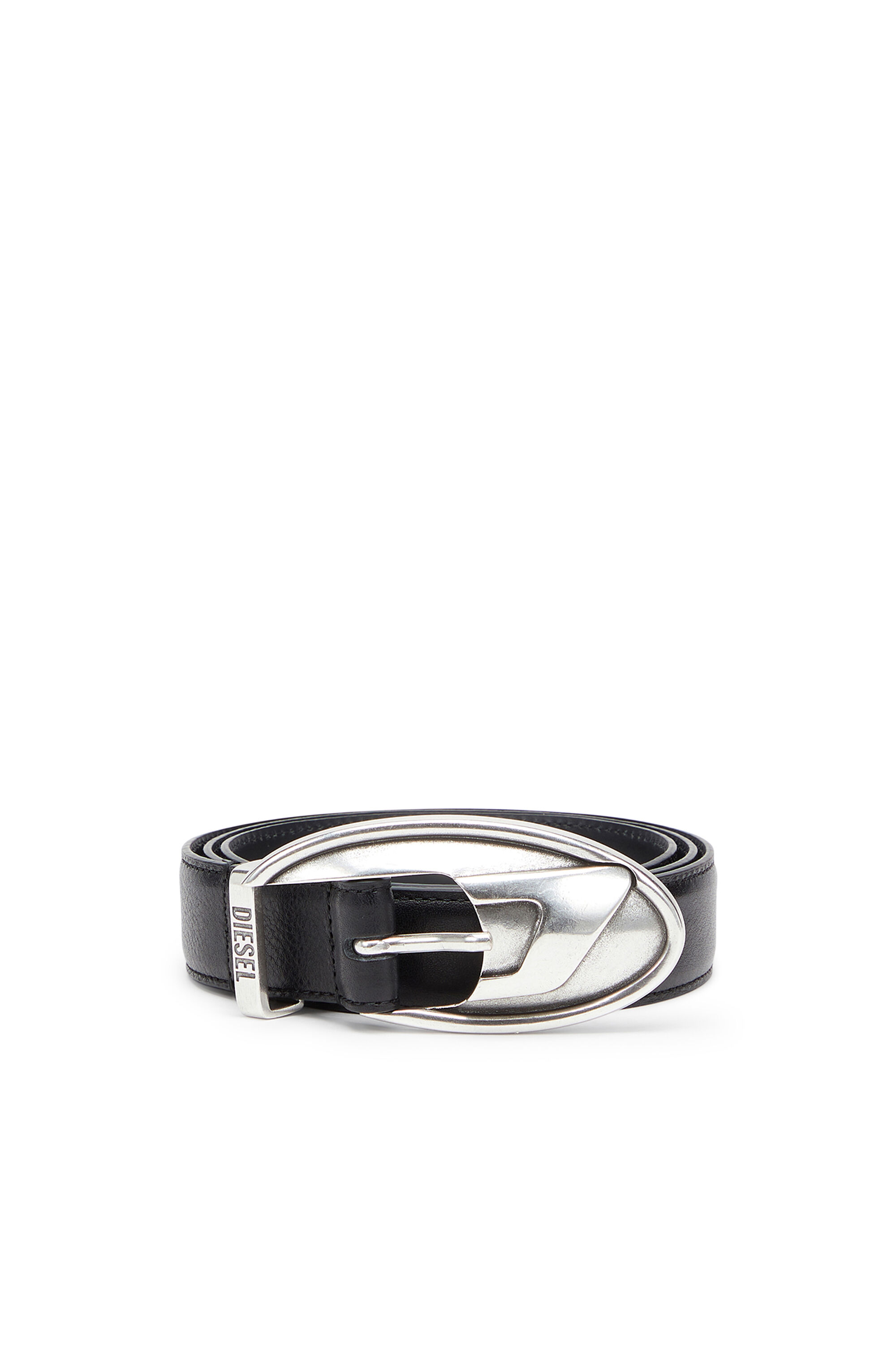 Diesel - B-D ROP 30, 3 cm ceinture en cuir reconstitu&eacute; Mixte in Noir - 1