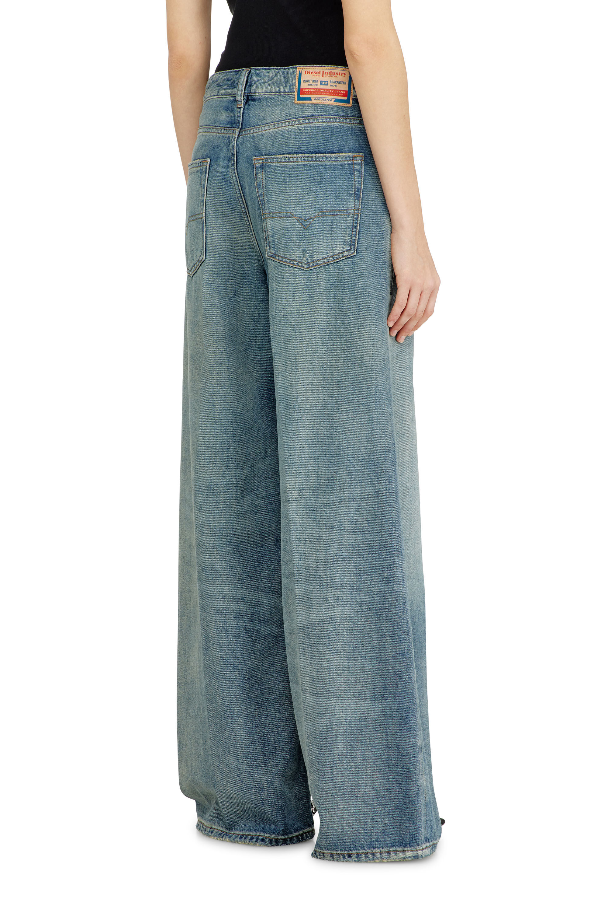 Diesel - Relaxed Jeans 1996 D-Sire 0BEBL Femme, Bleu moyen - Image 5