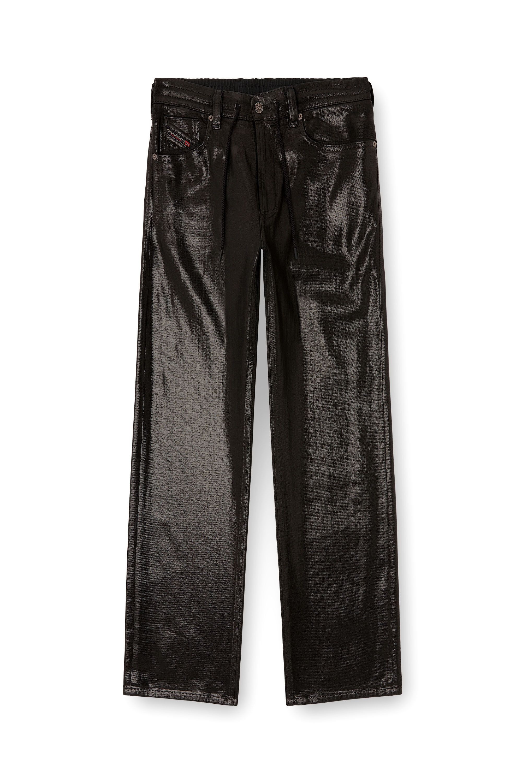 Diesel - Relaxed 2080 D-Reel Joggjeans® 068VD Homme, Noir/Gris foncé - Image 2