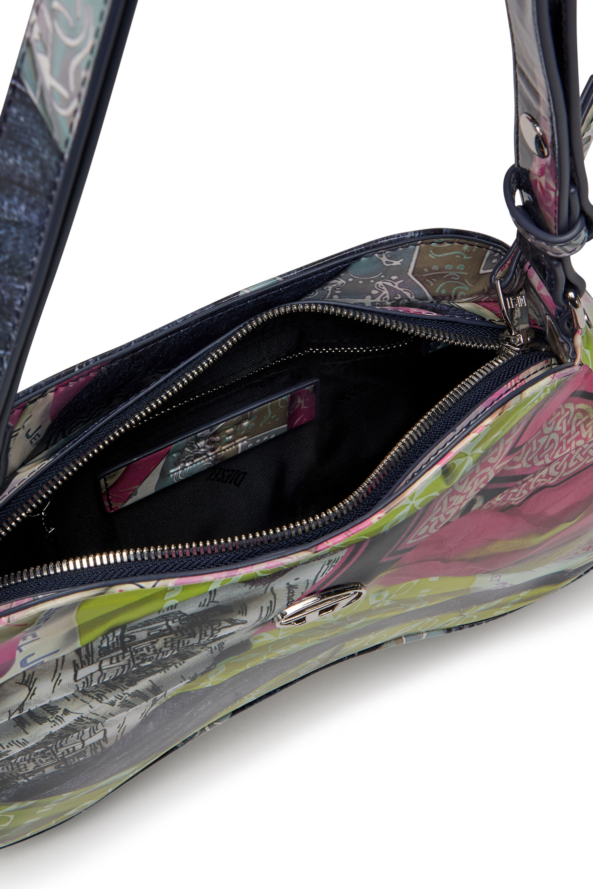 Diesel - PLAY SHOULDER, Play-Sac à bandoulière brillant Femme in Polychrome - 2