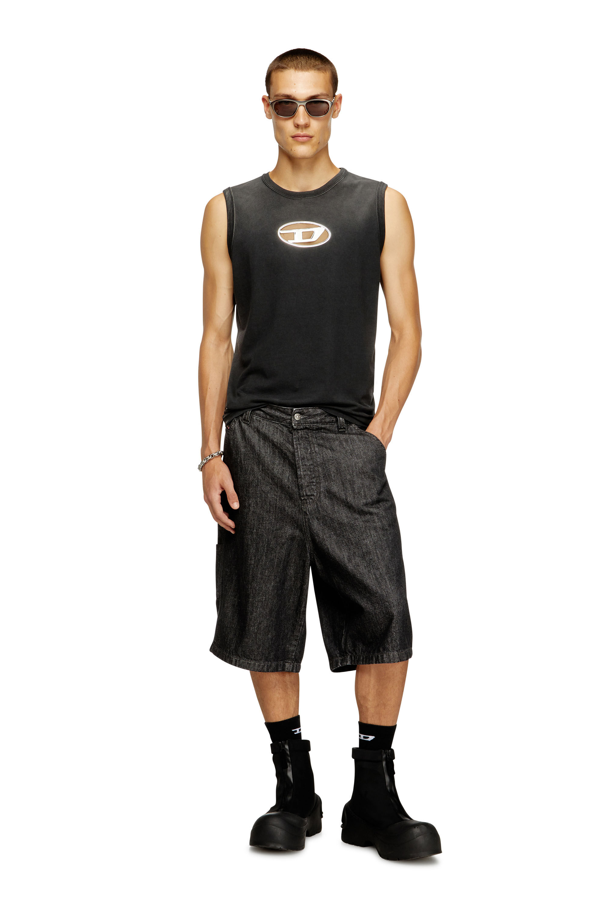 CRONOS DISPARITY TANKTOP 切り替え タンクトップ DIESEL タンクトップ