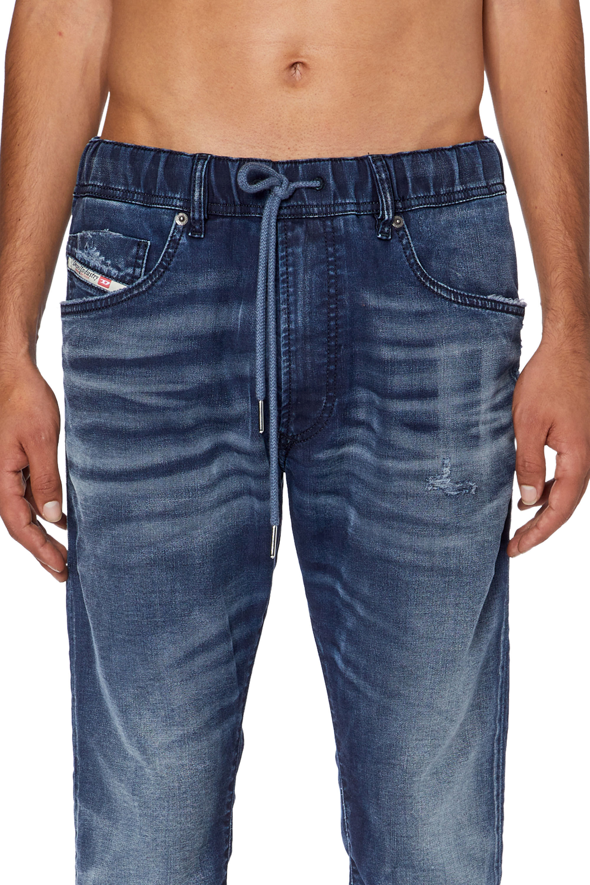 Diesel - Tapered 2030 D-Krooley Joggjeans® 068FQ, Dark Blue - Image 5